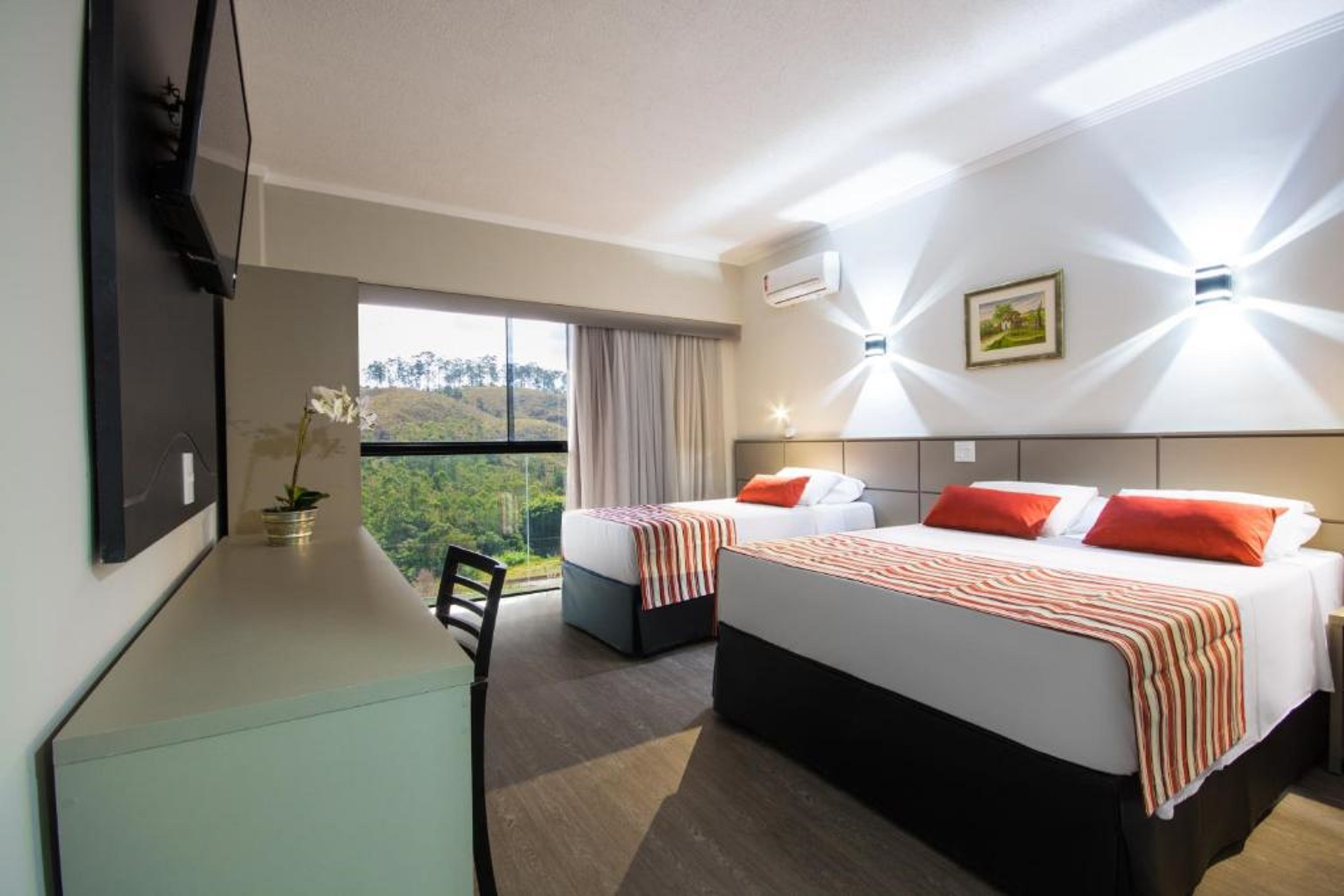 Double Single Three Bedrooms