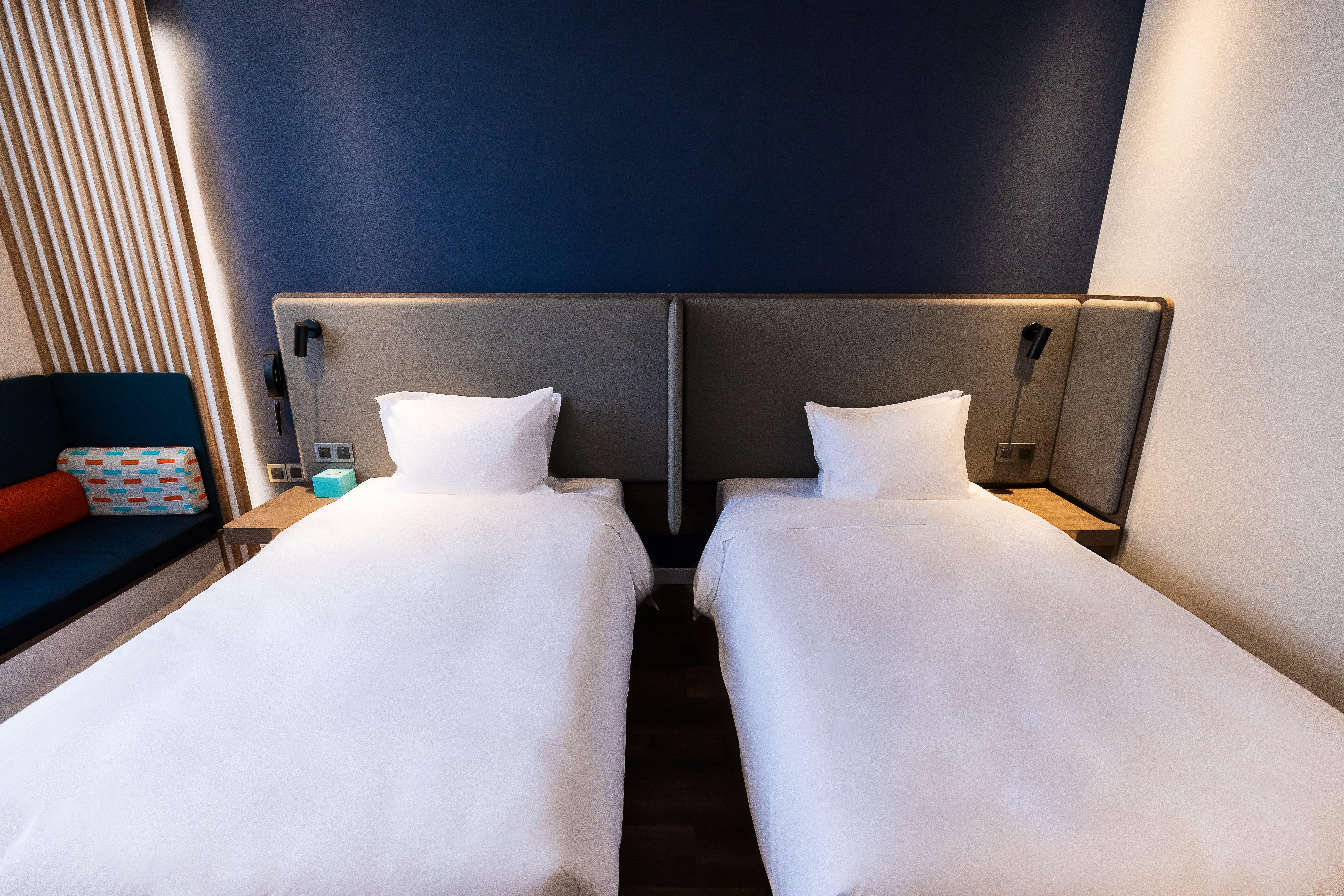 Double Two Double Beds with Views