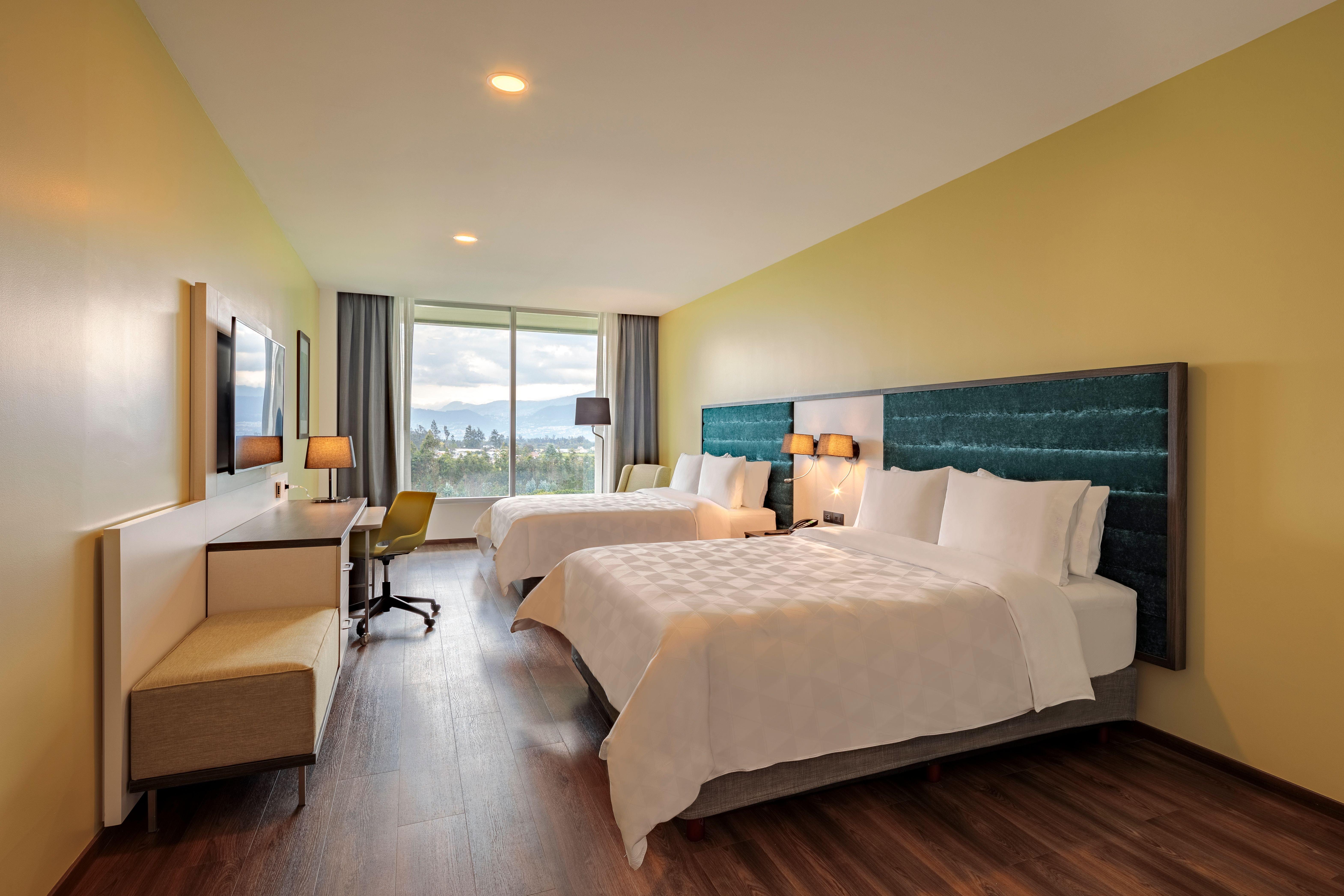 Double Two Queen Beds