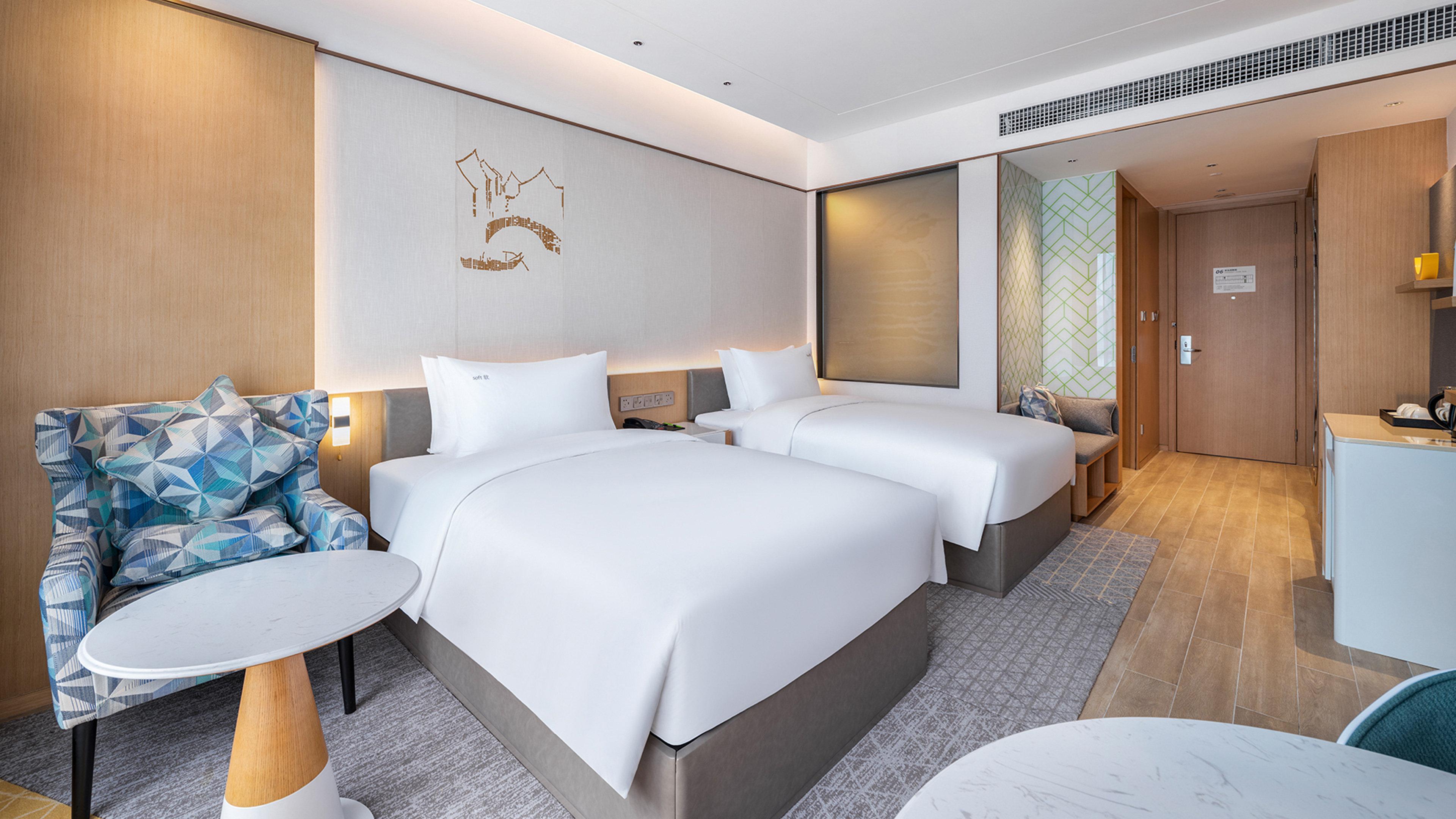 Double Two Double Beds