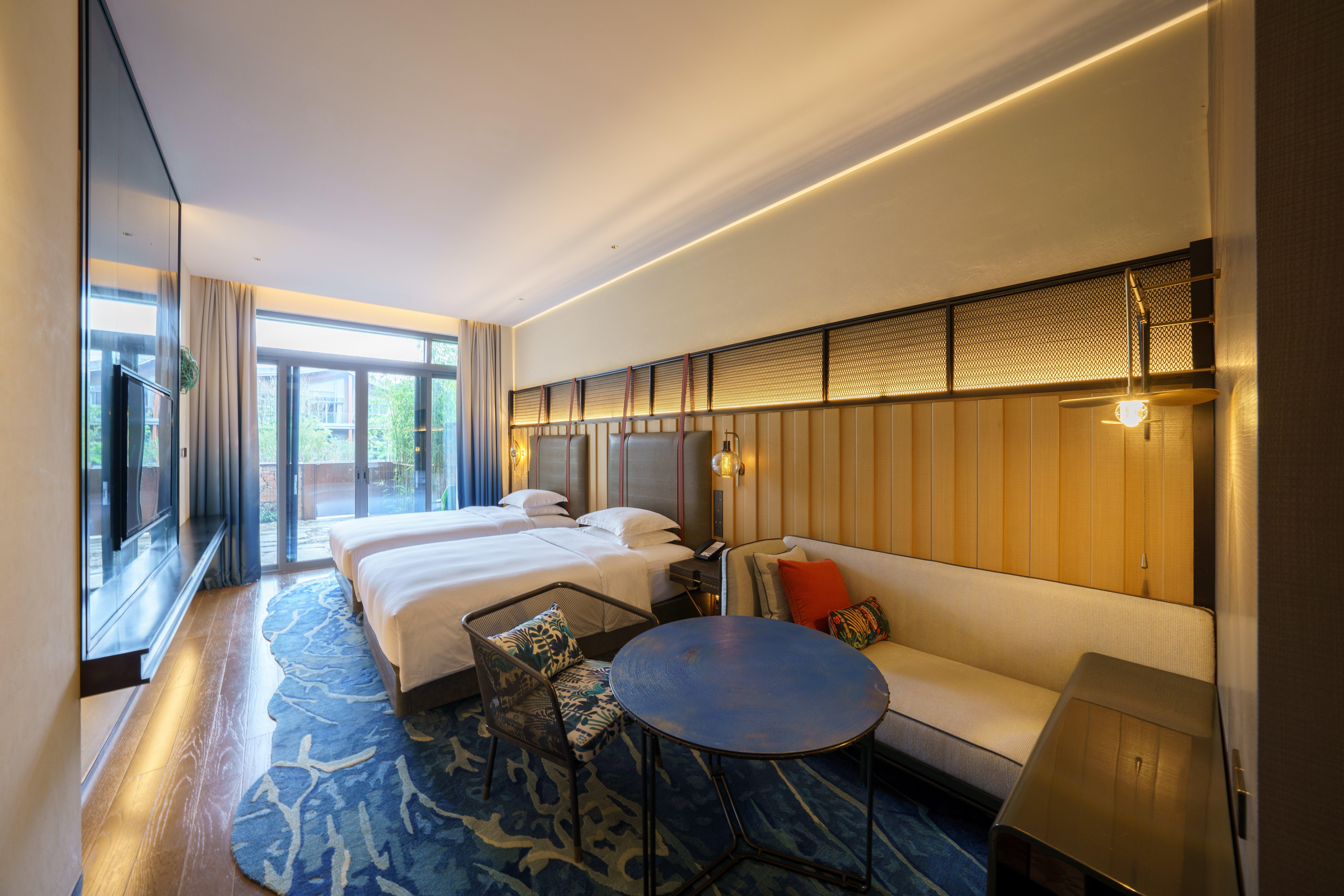 Twin Two Double Beds Premium