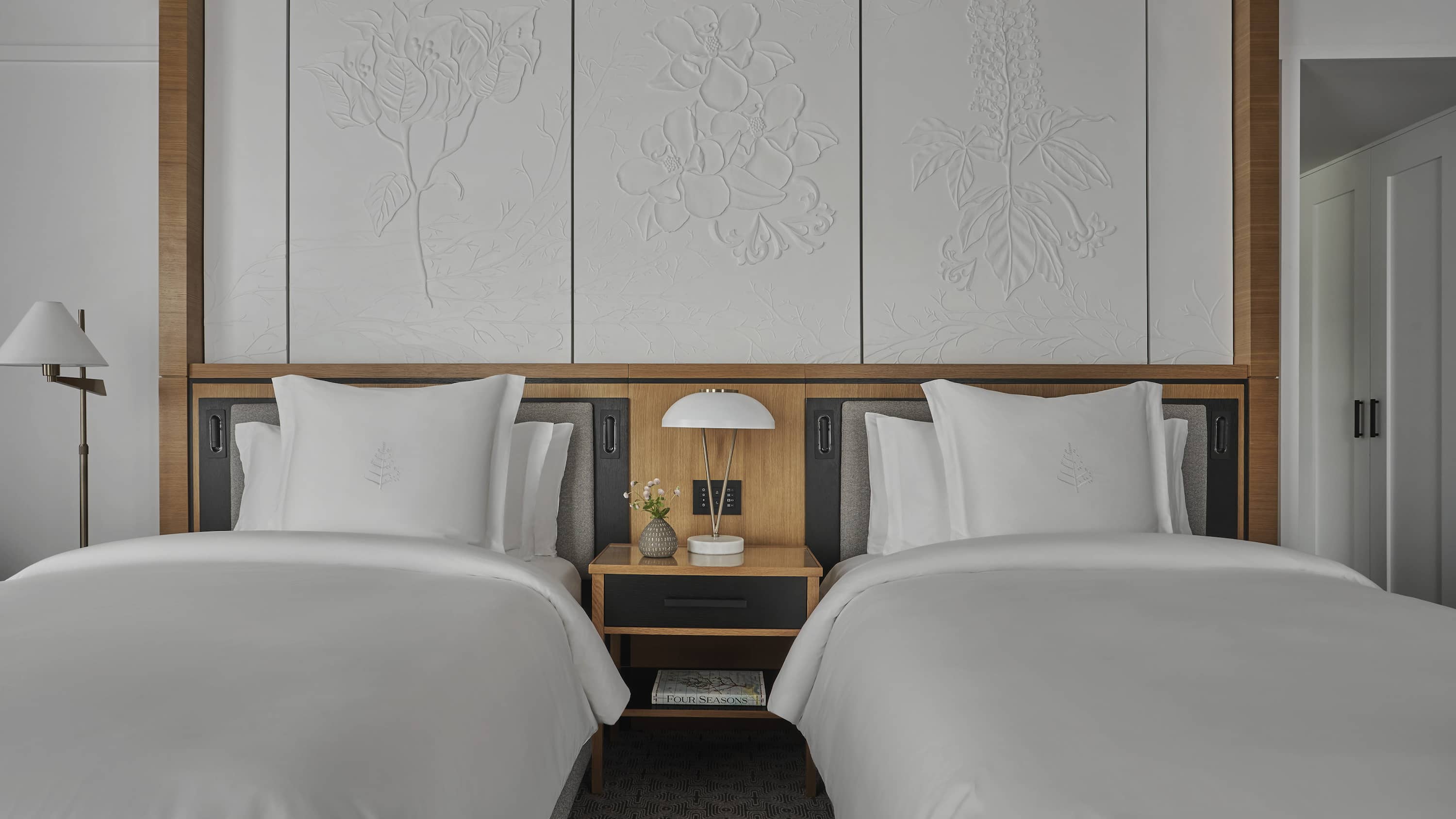 Quadruple City View Two Double Beds