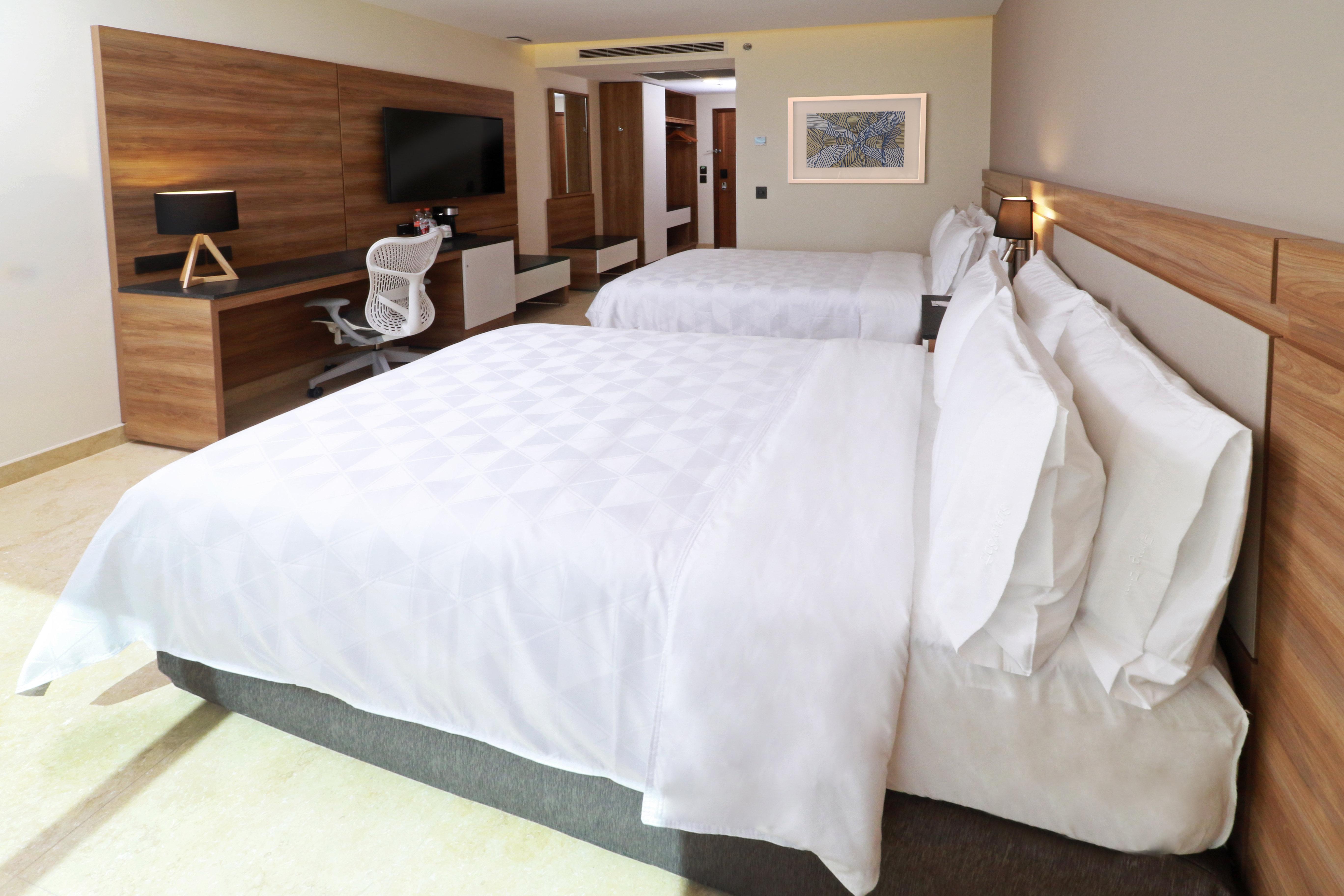 Double Two Queen Beds