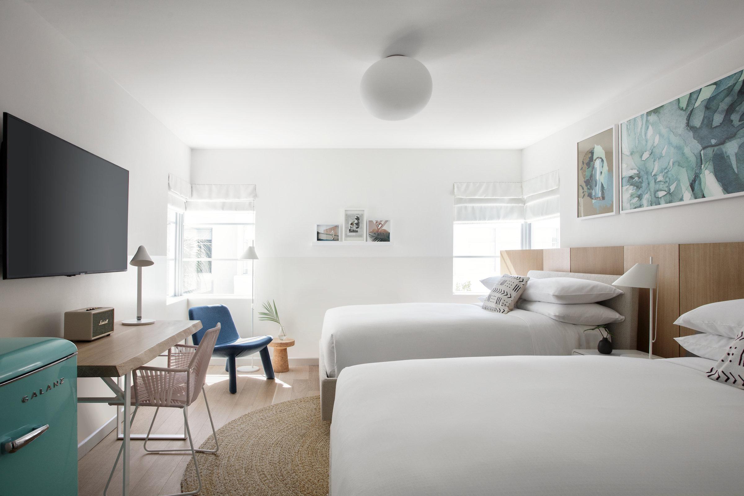 Double Two Double Beds