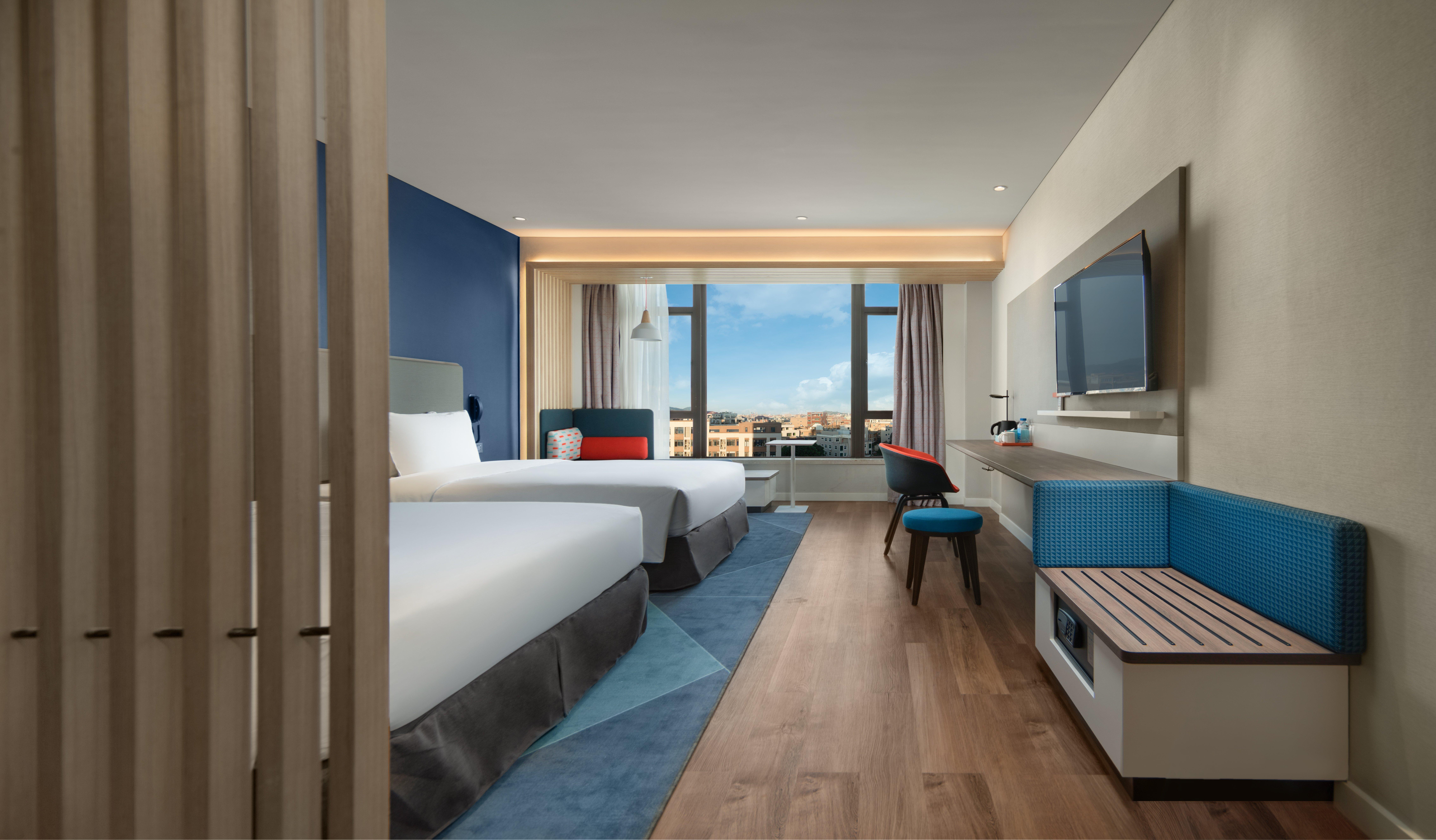 Double Two Queen Beds