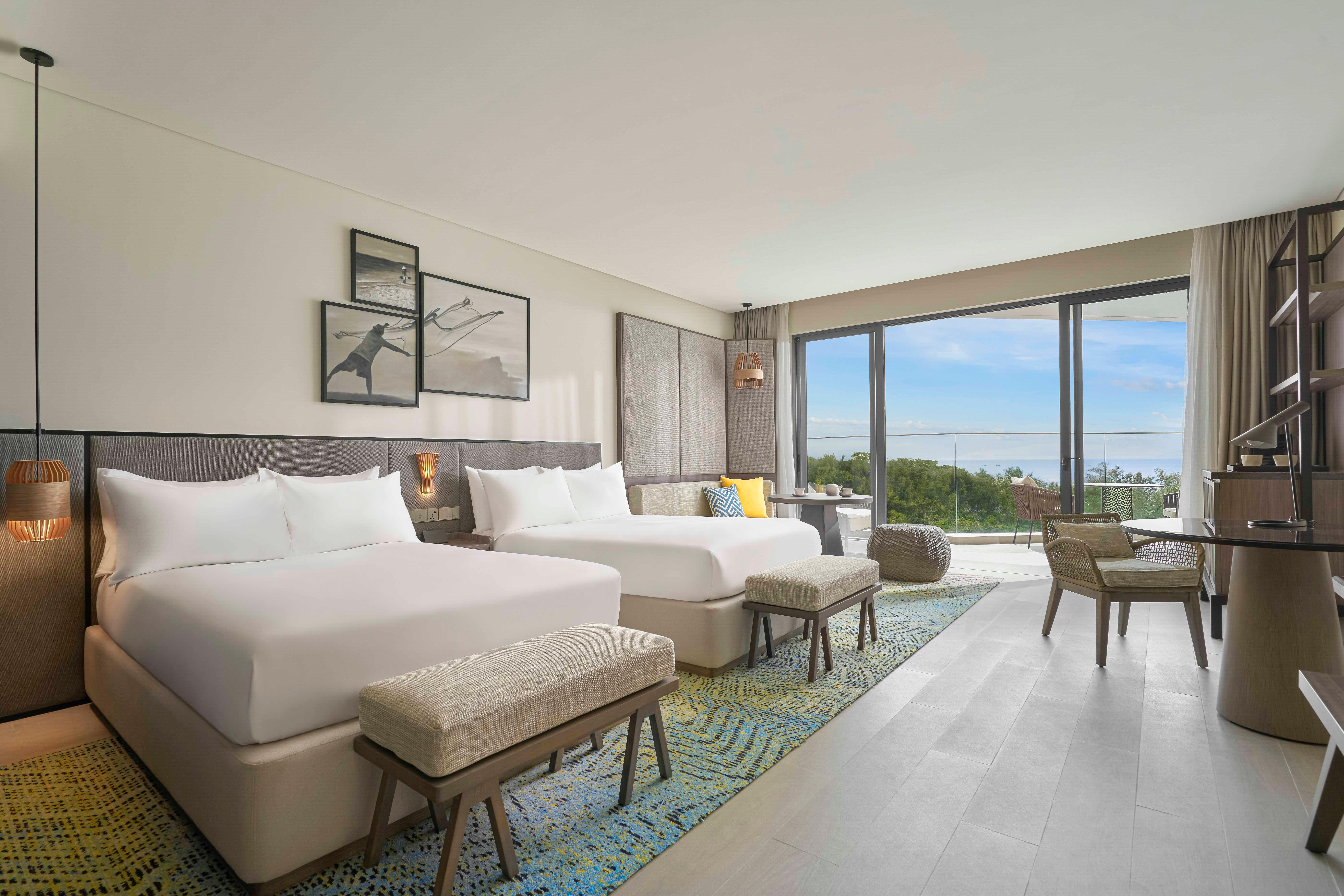 Double Ocean View Two Double Beds