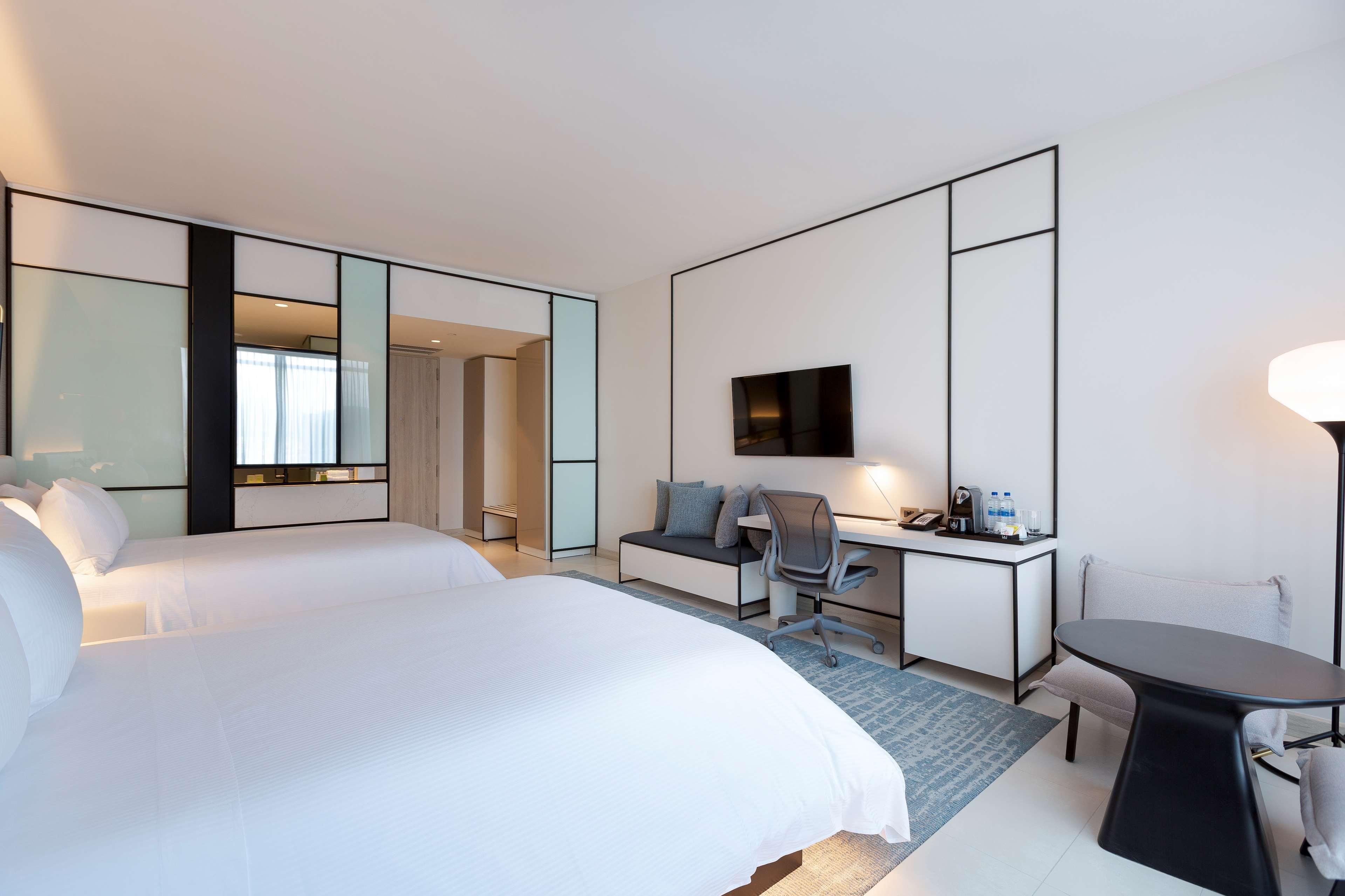 Twin Two Double Beds