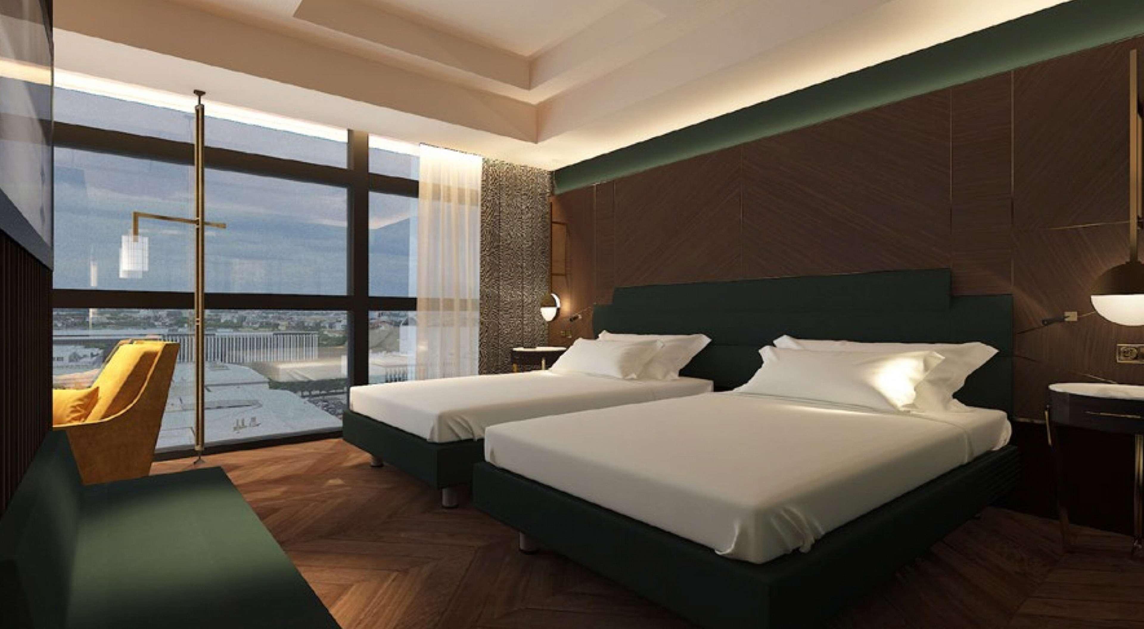 Twin Two Double Beds