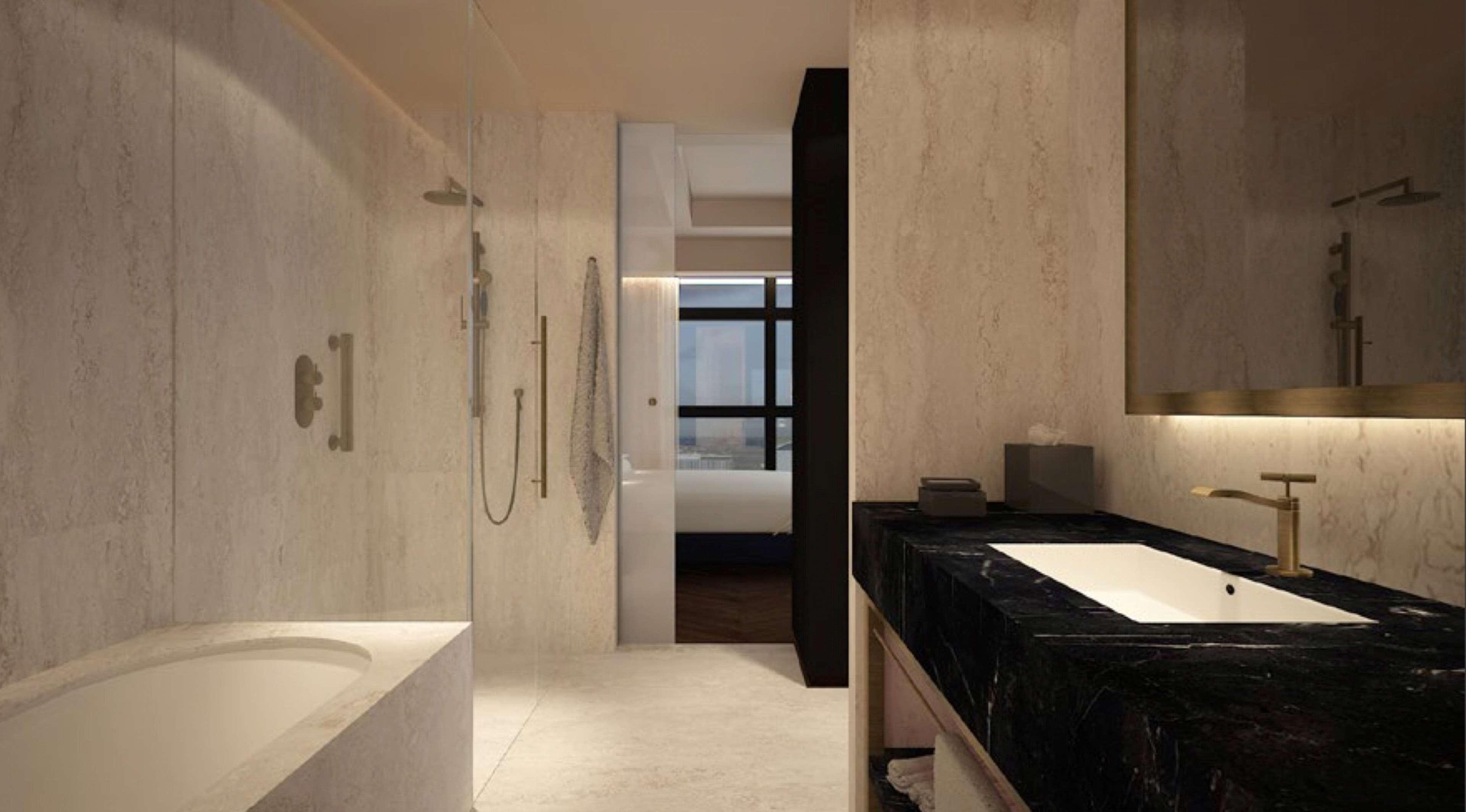 Twin Two Double Beds