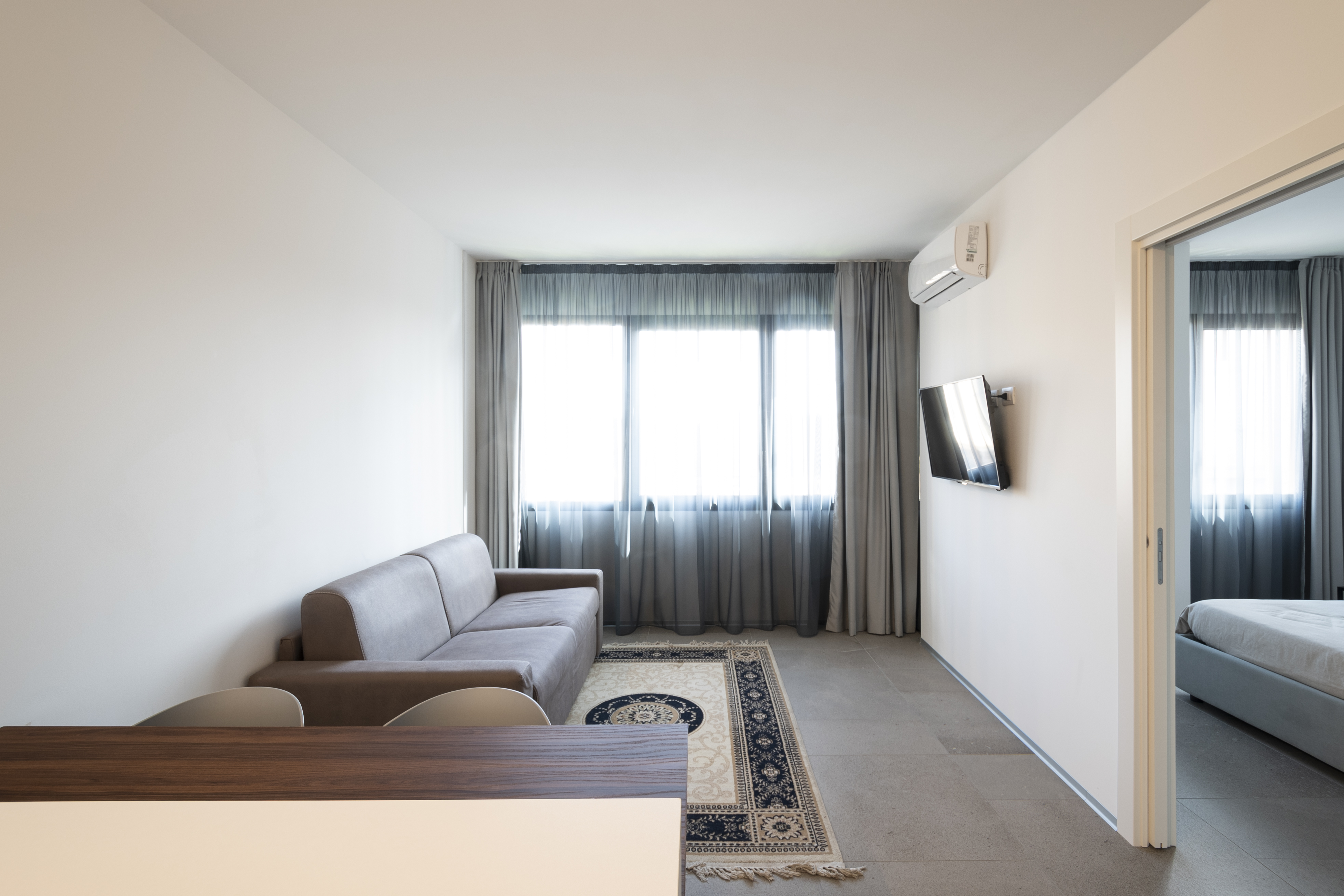 Studio Two Bedrooms One Bathroom