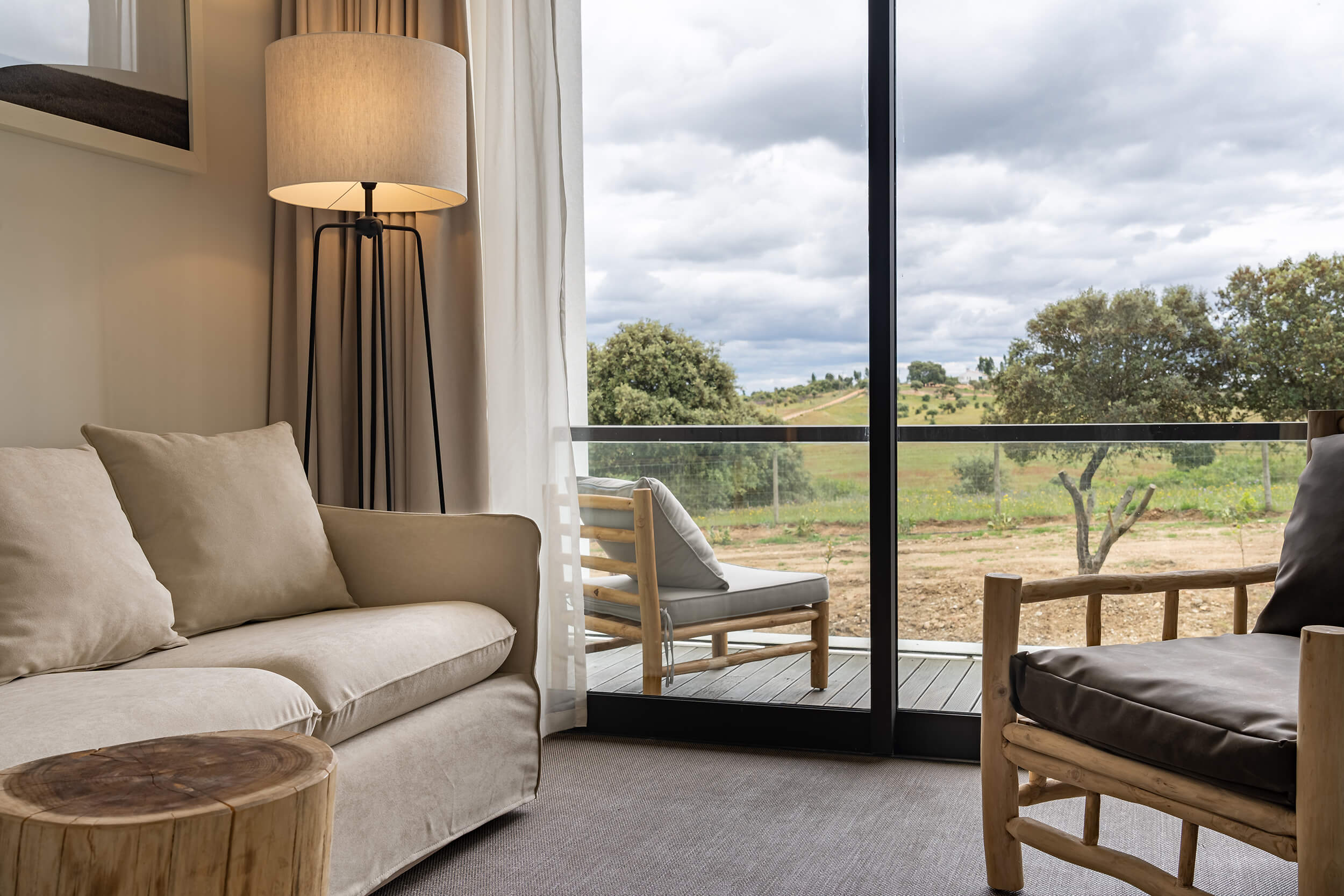 Family Room with Balcony