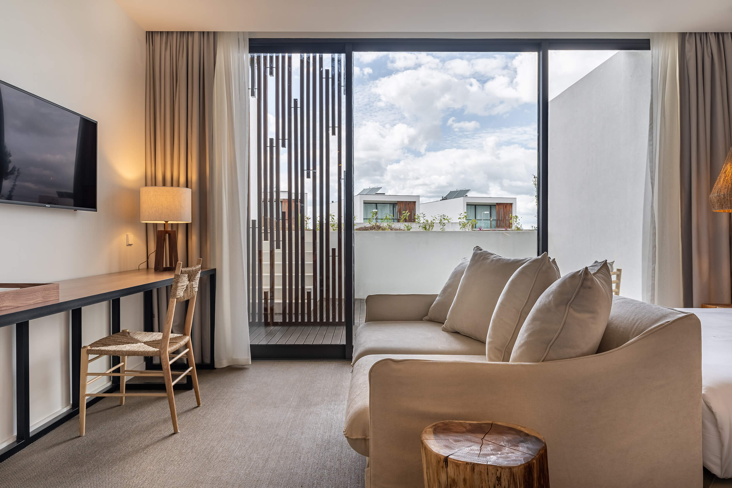 Family Room with Terrace