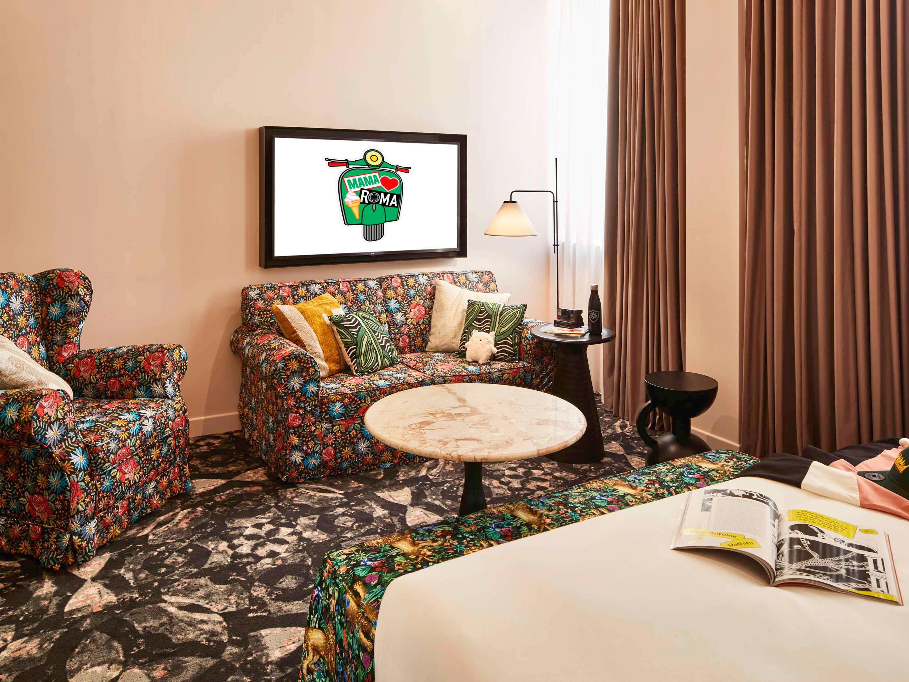 Family Room with Terrace