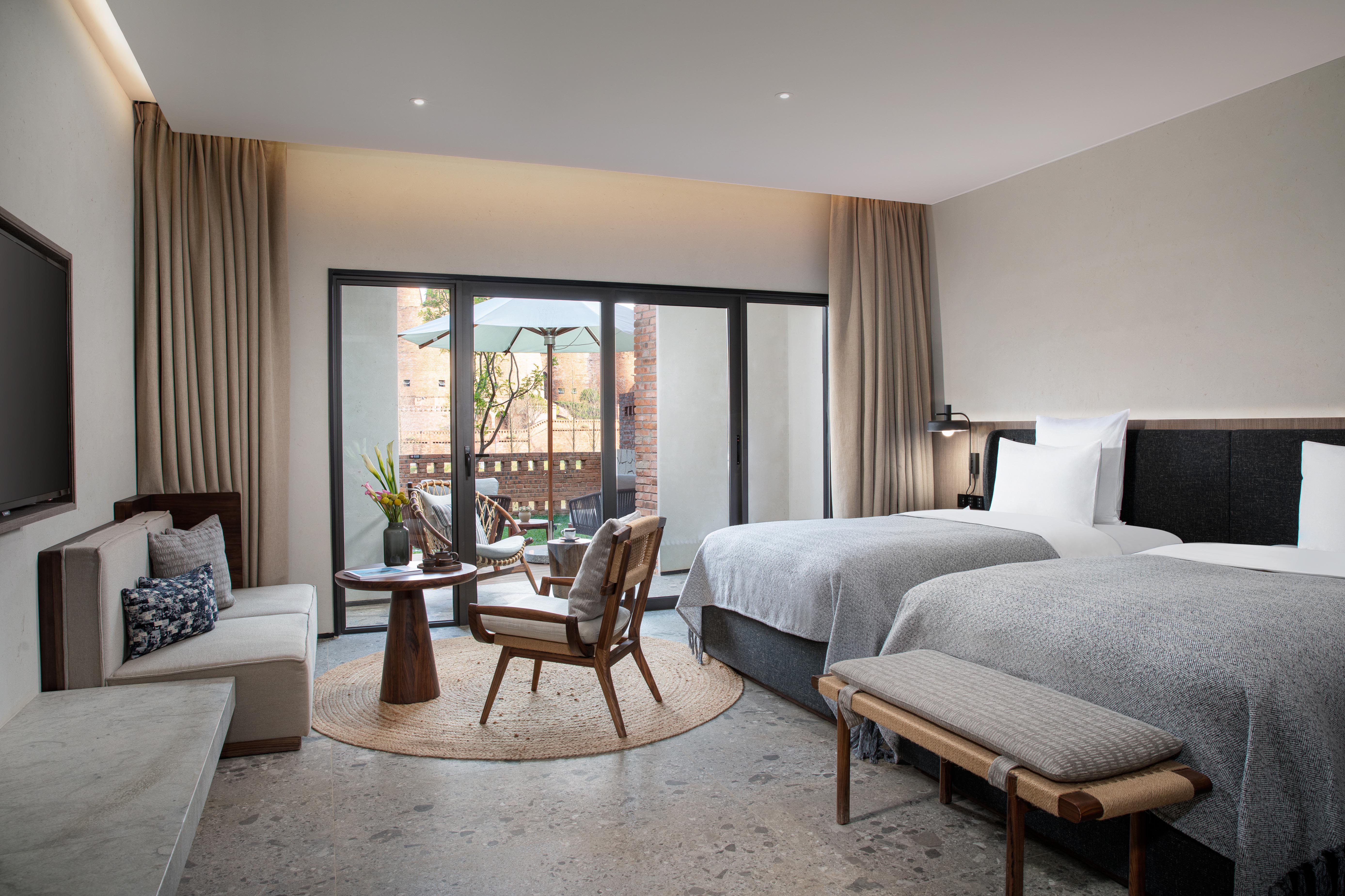 Twin Deluxe with Terrace