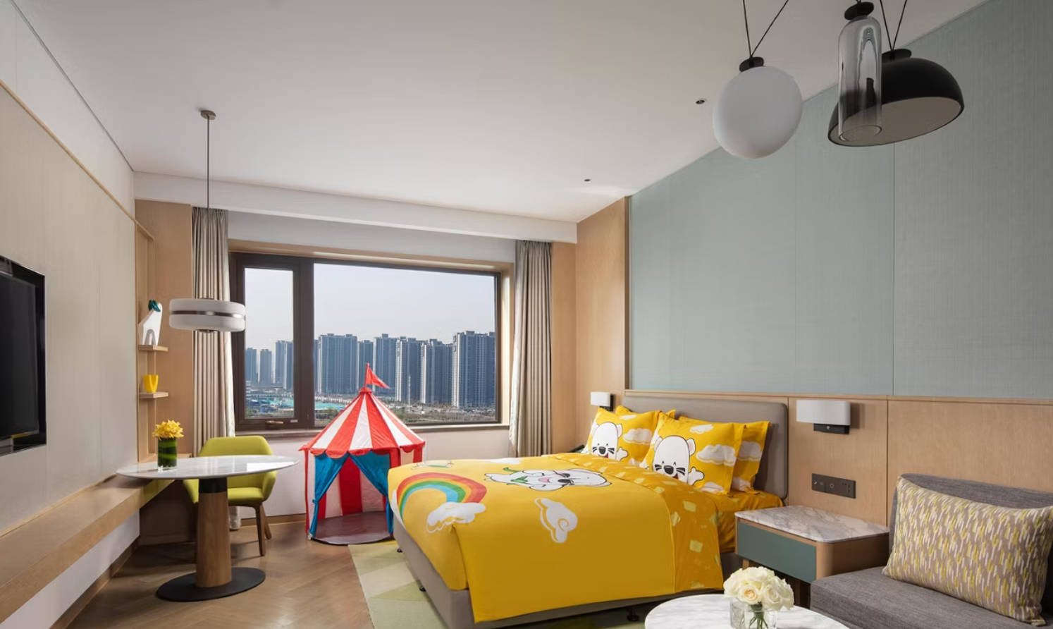 Double King Size Bed