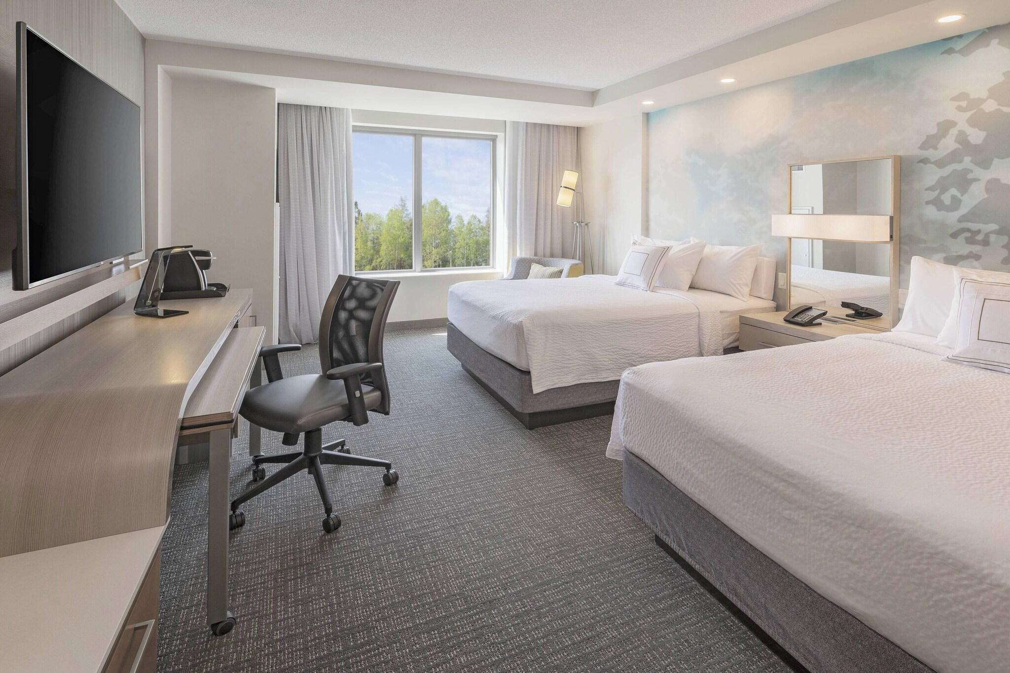 Double Two Queen Beds