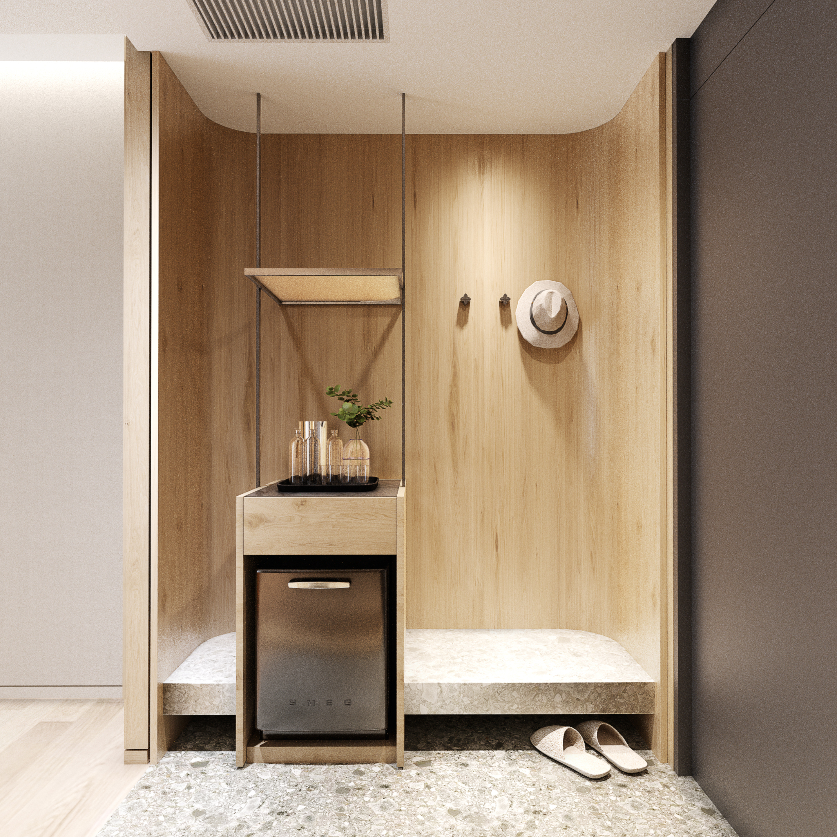 Family Room with Terrace