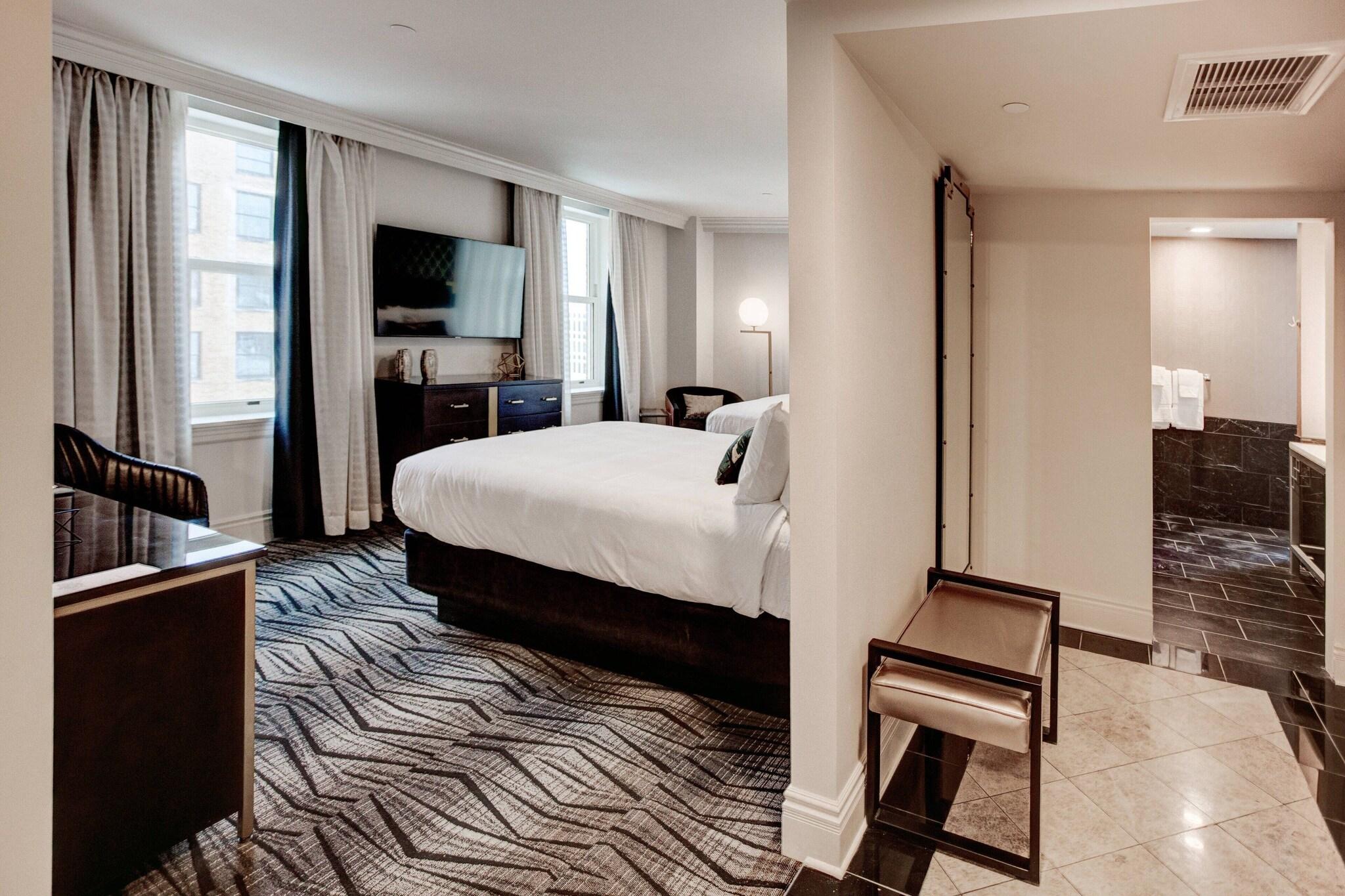 Double Two Queen Beds