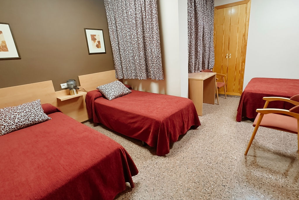 Triple Three Bedrooms One Bathroom