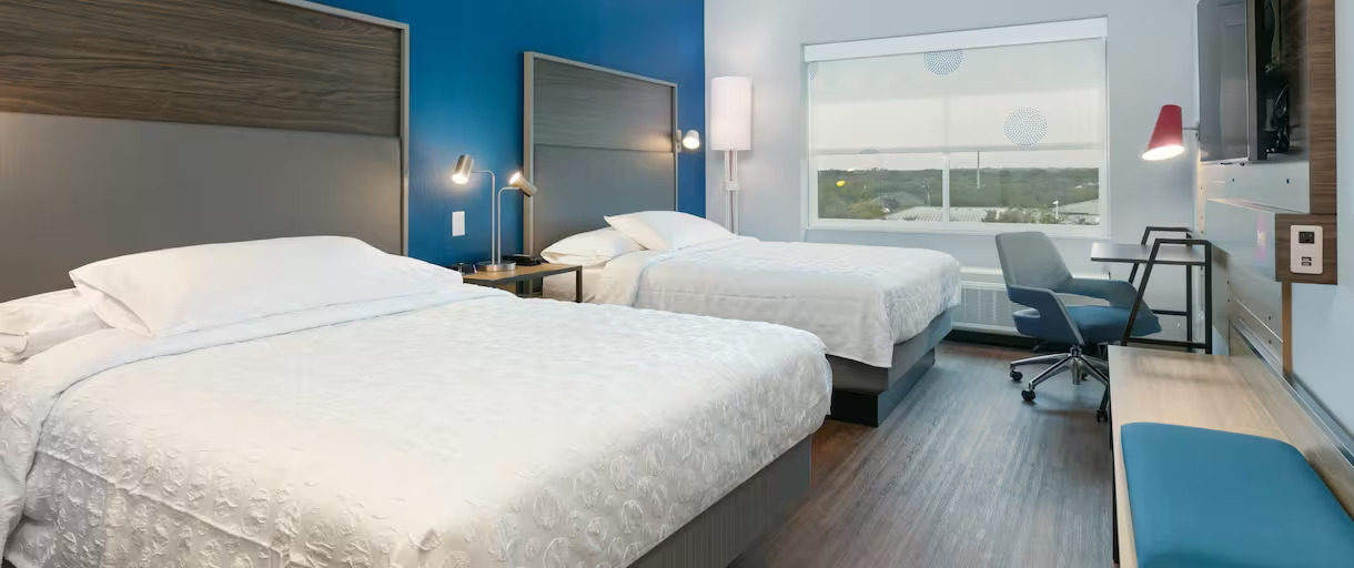 Twin Accessible-two Queen Beds