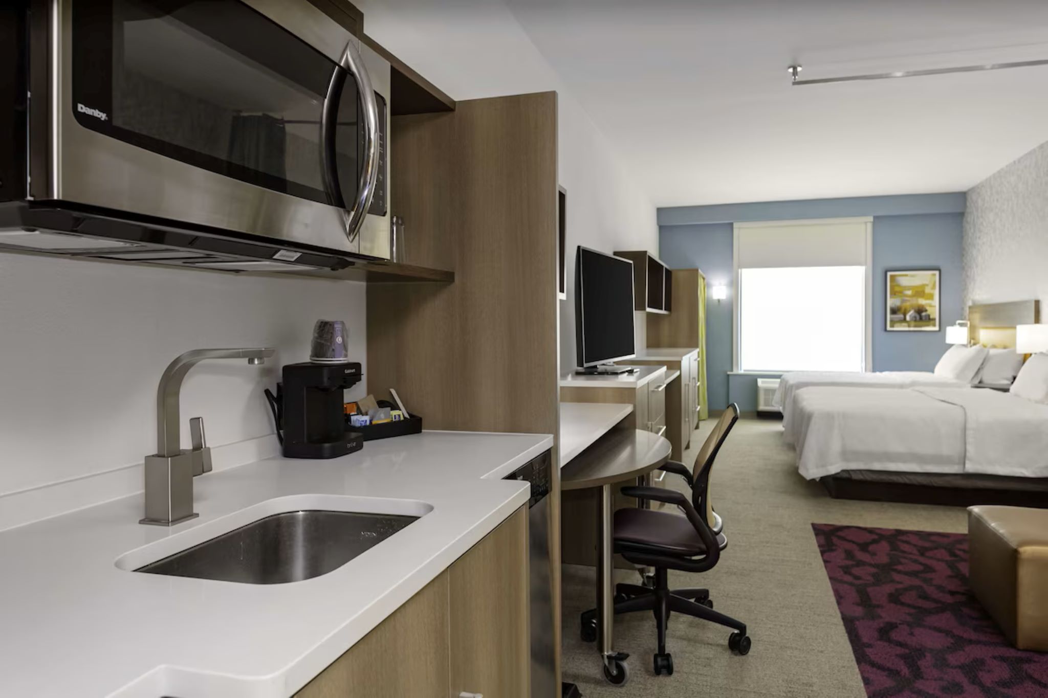 Studio Accessible-two Queen Beds