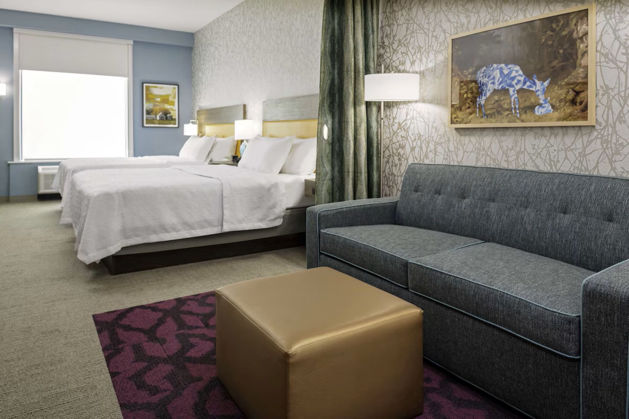 Studio Accessible-two Queen Beds