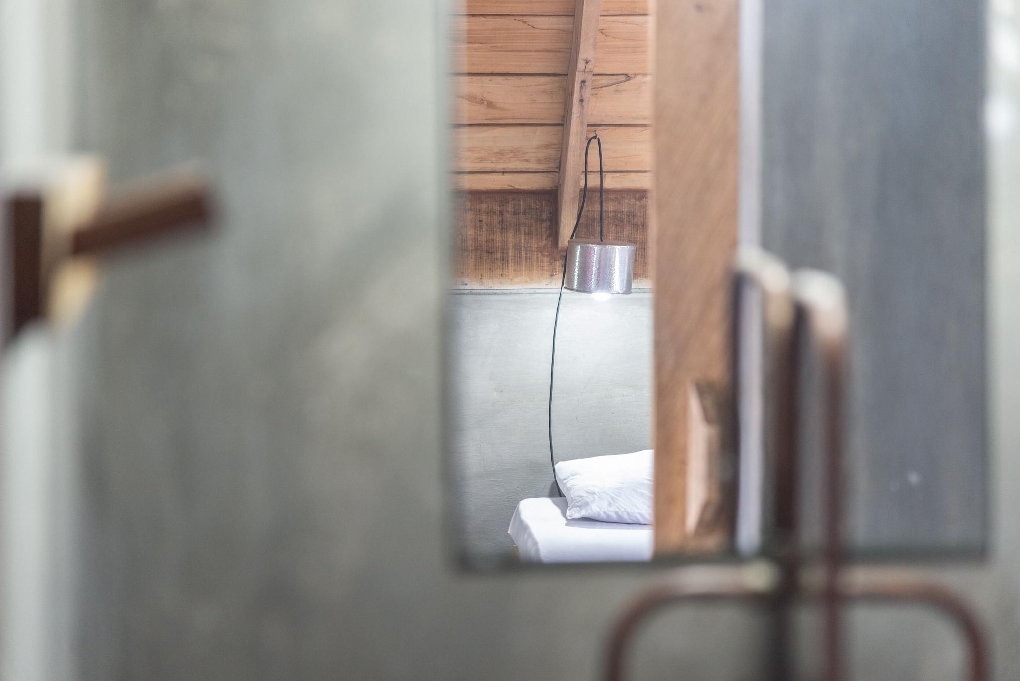 Bed in Dormitory with Balcony