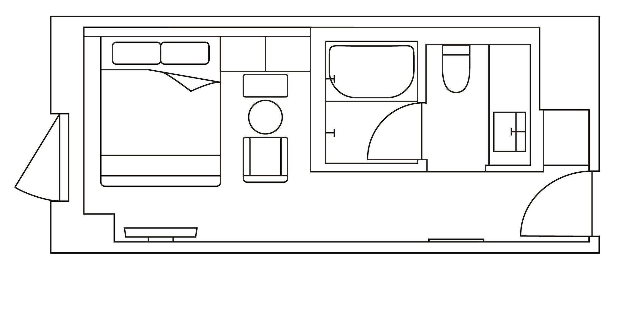 Double Queen Bed Non Smoking