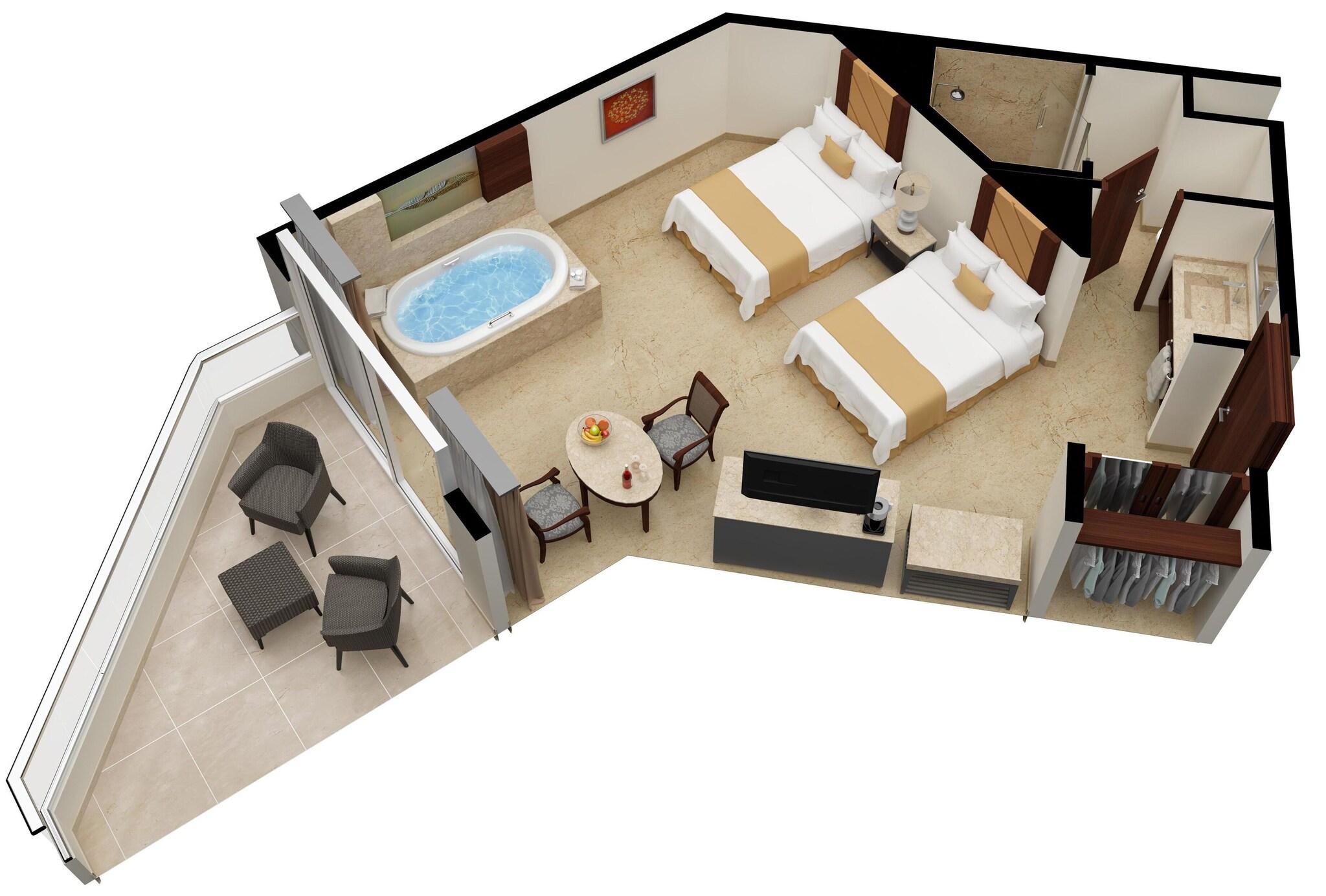 Double Deluxe Ocean View Superior