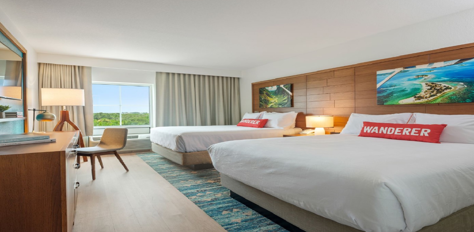 Double Deluxe Two Double Beds