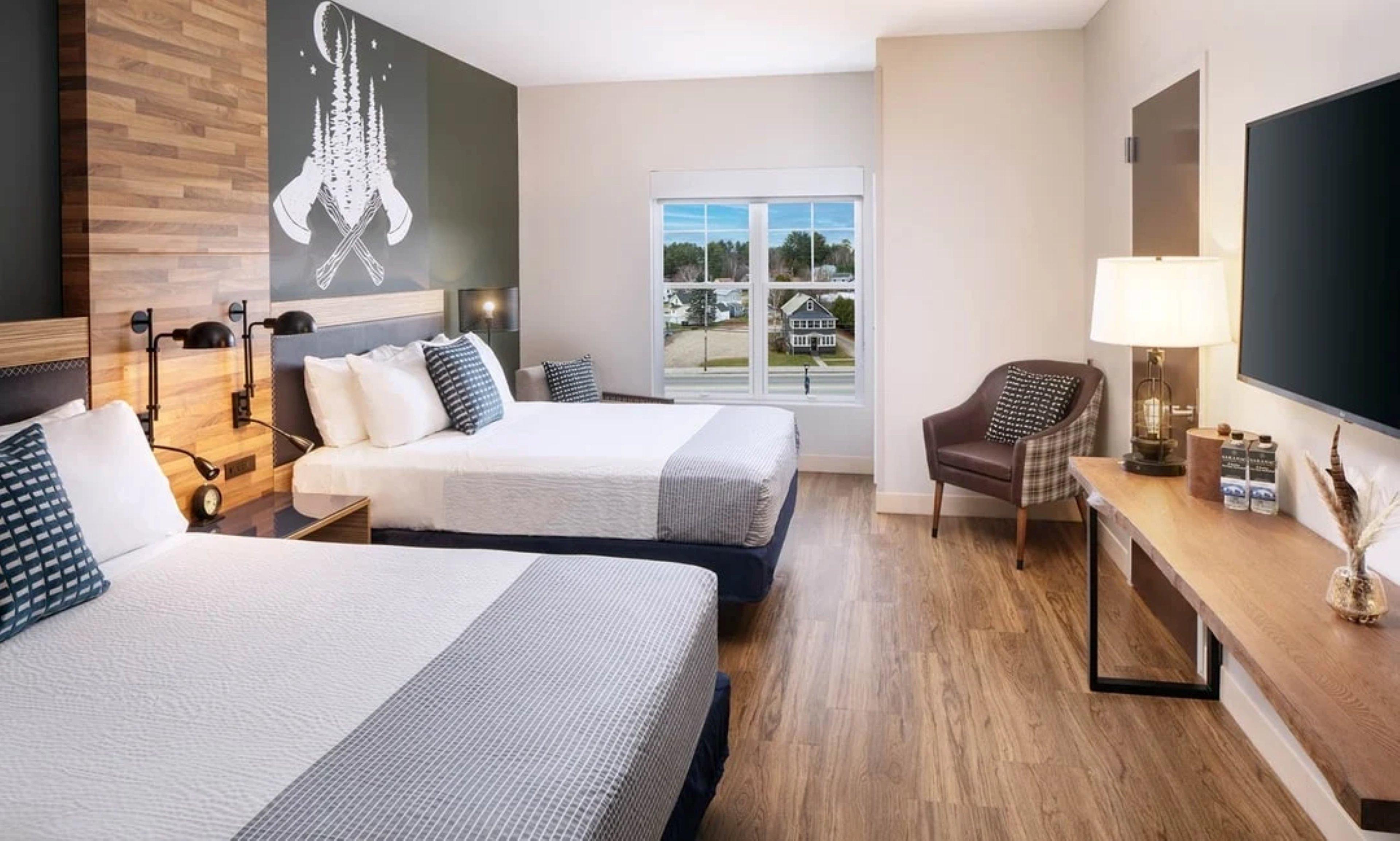 Double Two Queen Beds