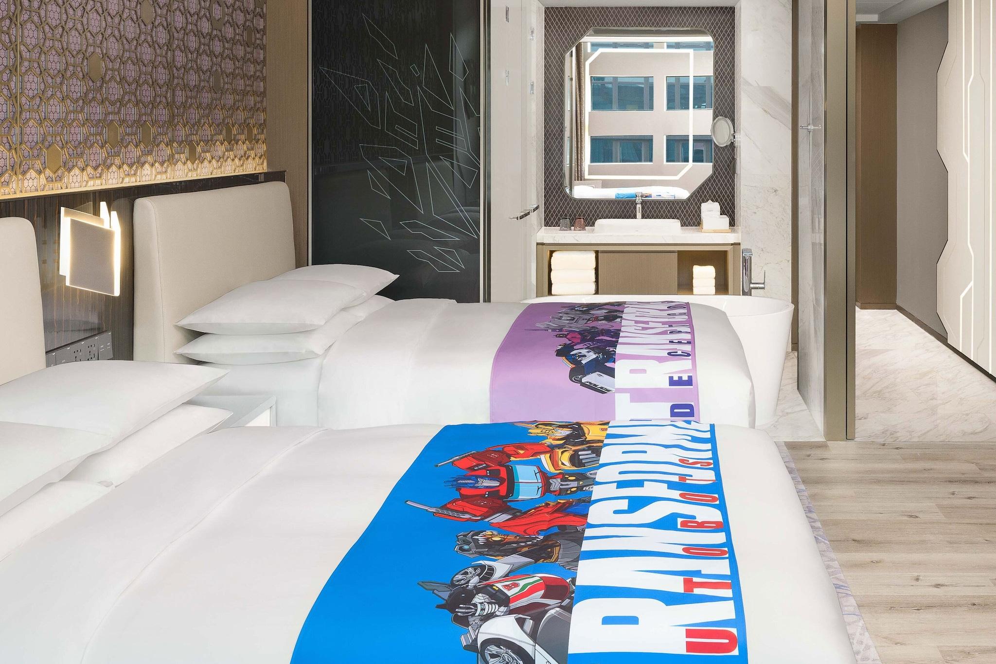 Double Two Double Beds