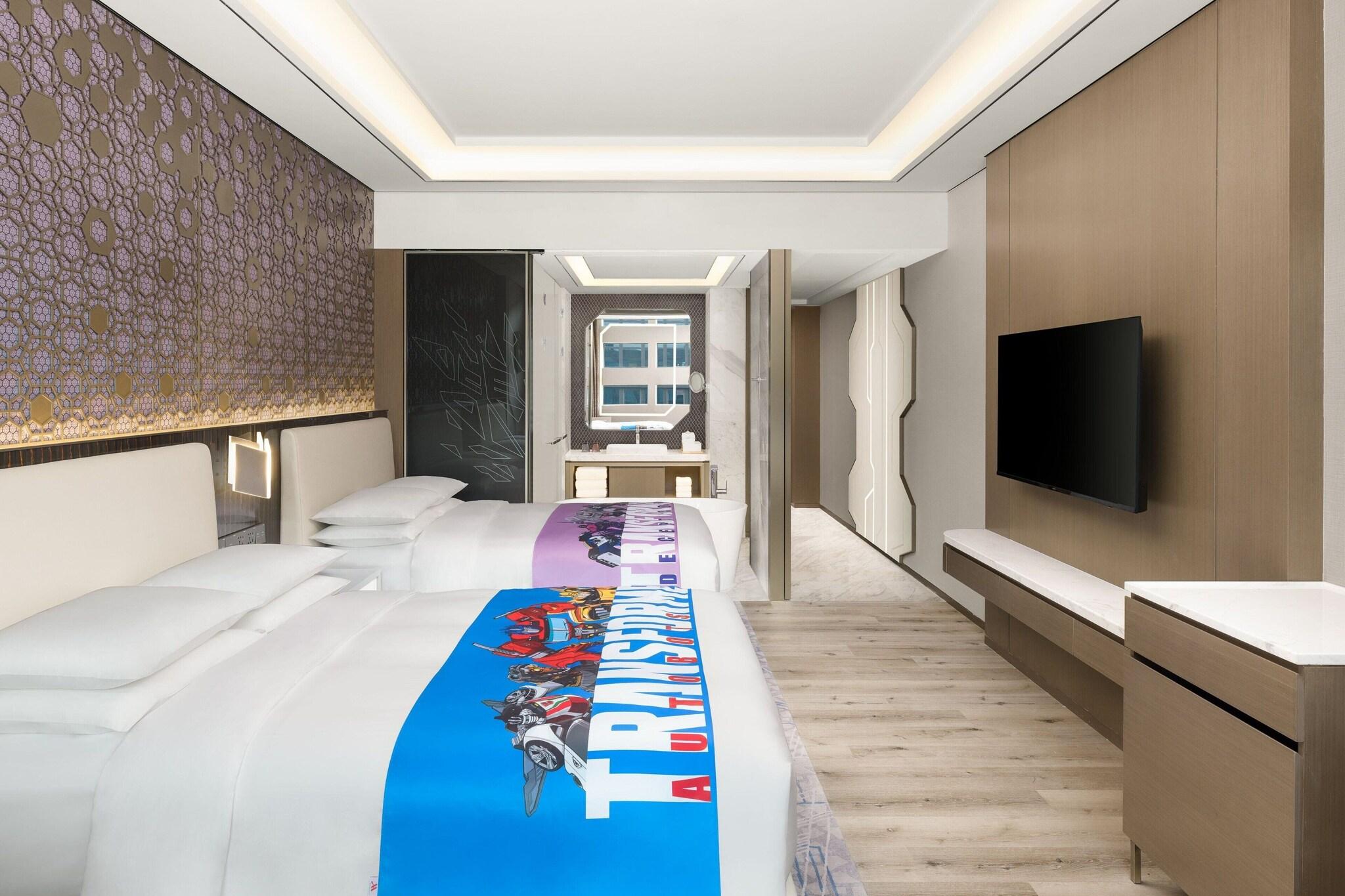 Double Two Double Beds