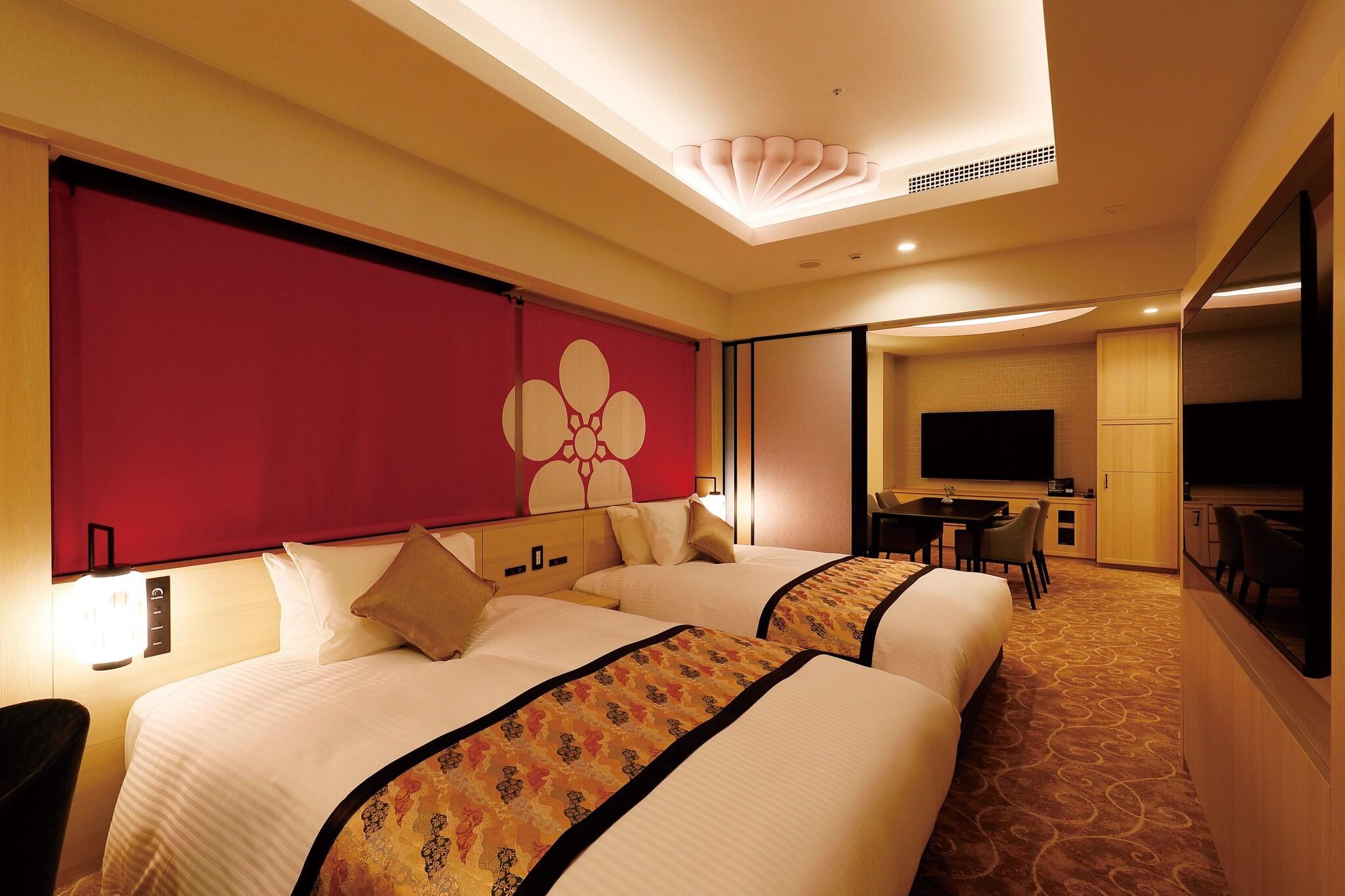 Suite Two Double Beds Non Smoking