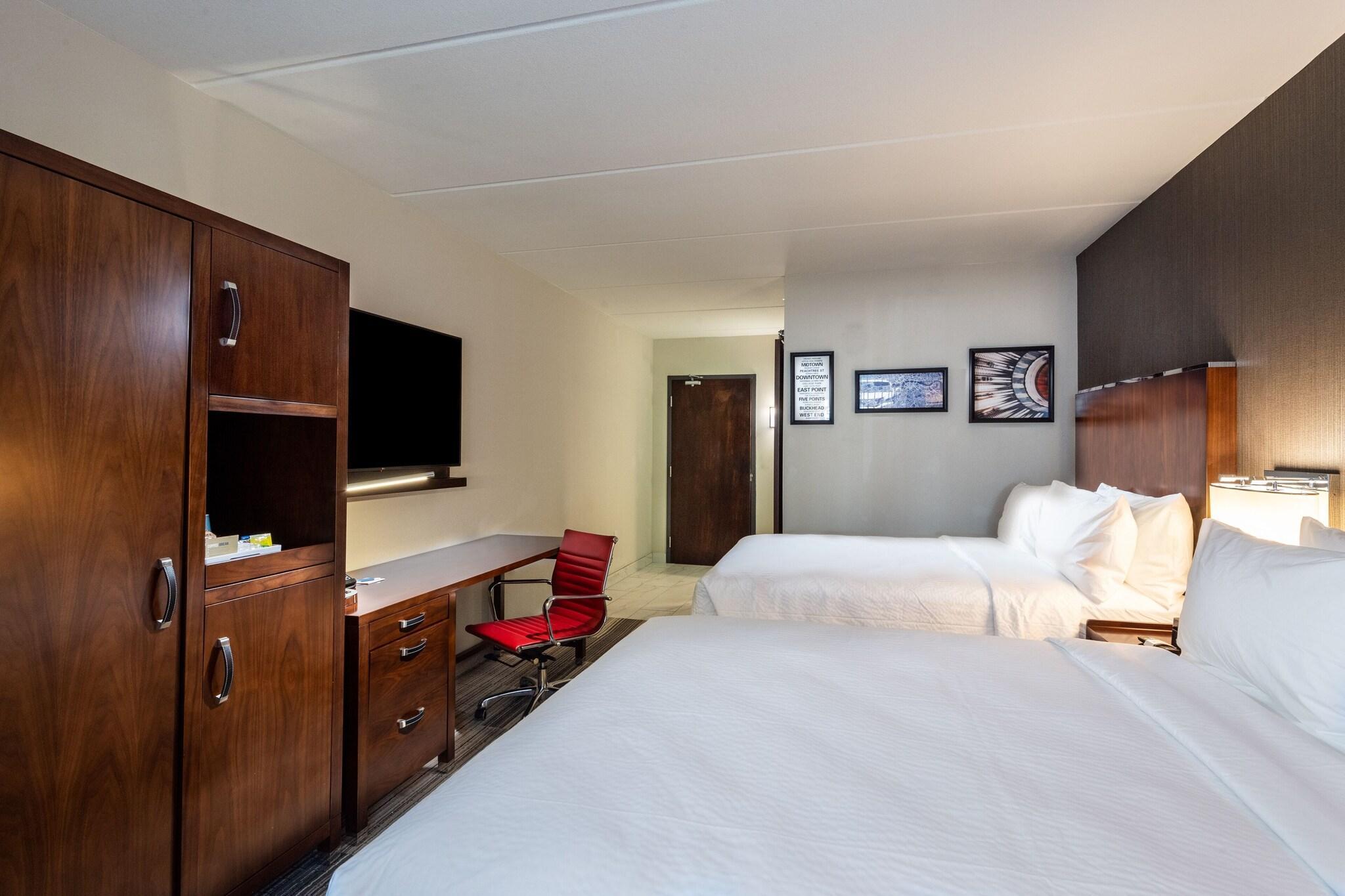 Double Two Queen Beds