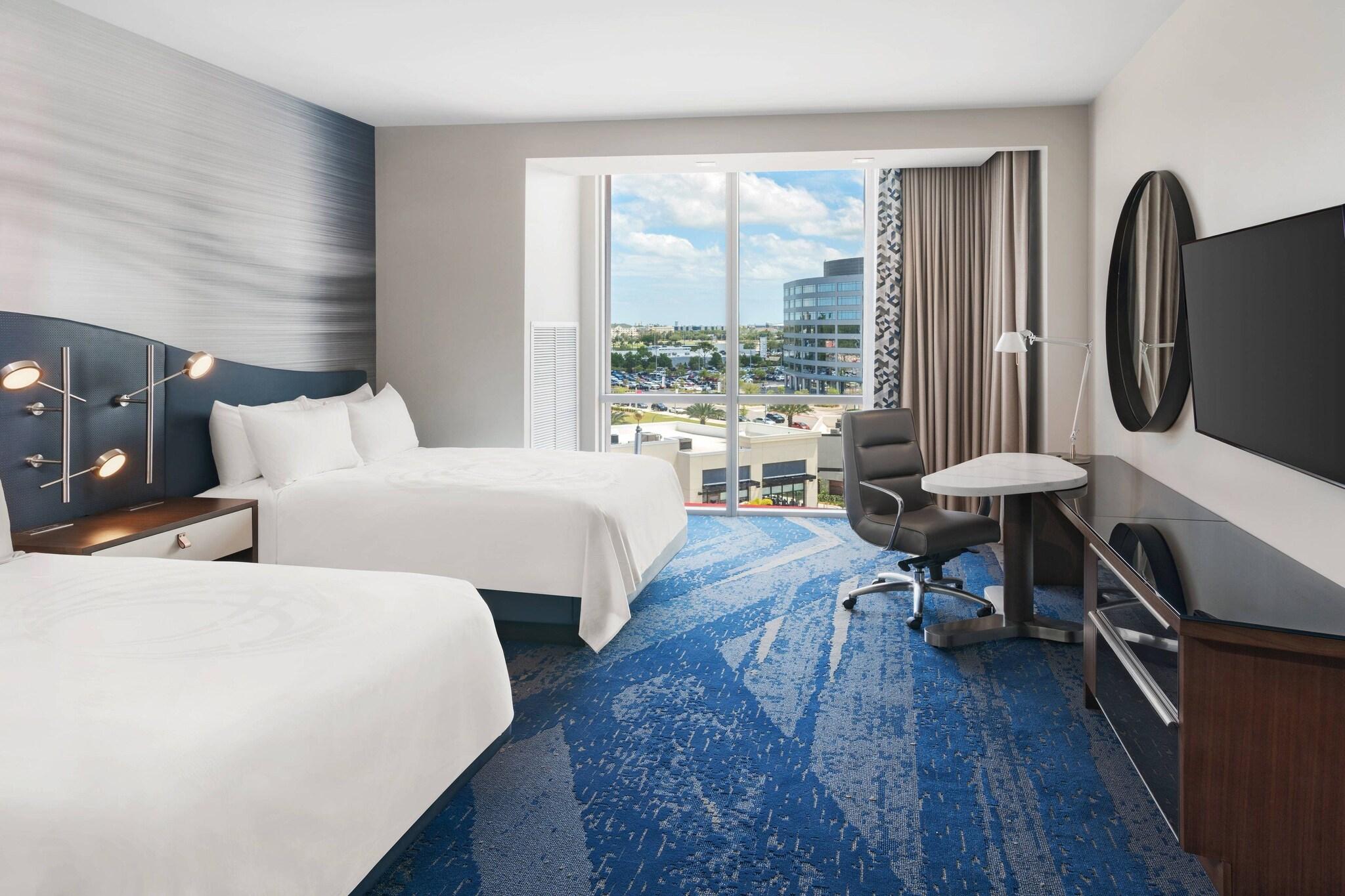 Double Two Queen Beds