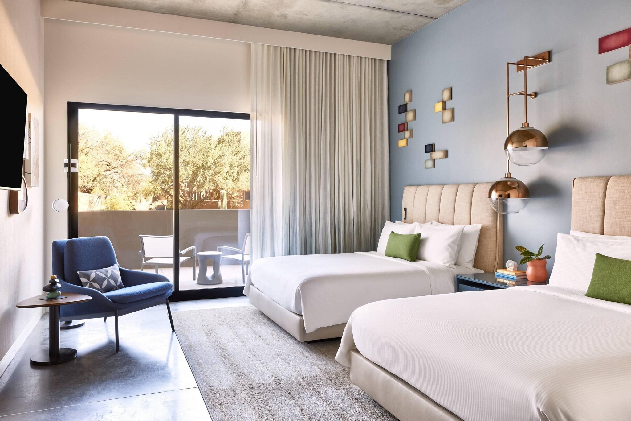 Quadruple Two Queen Beds
