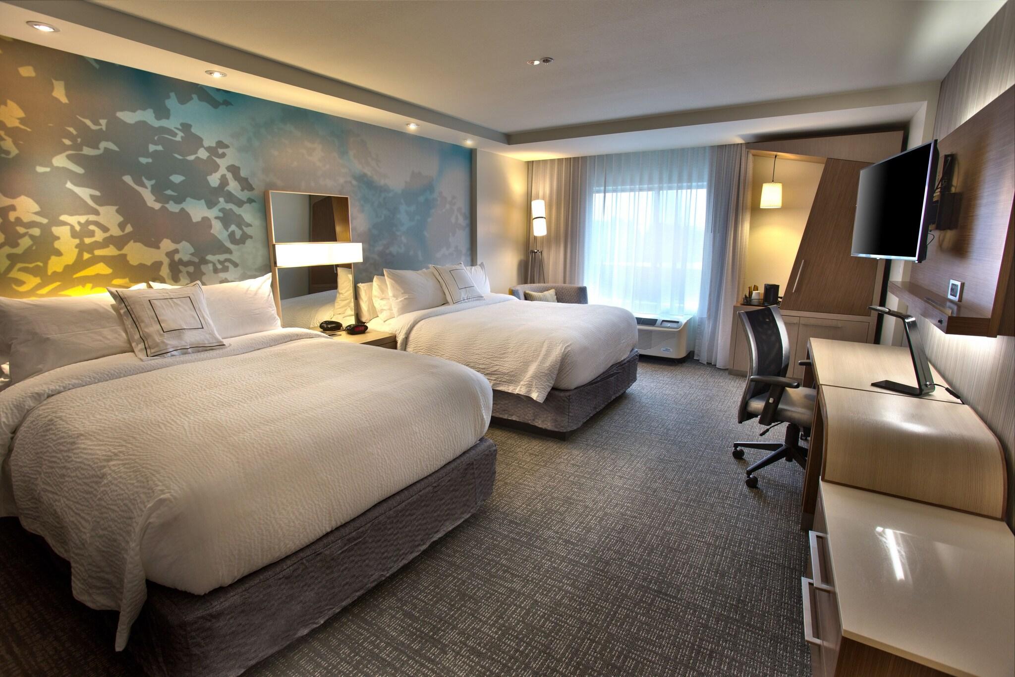 Double Two Queen Beds