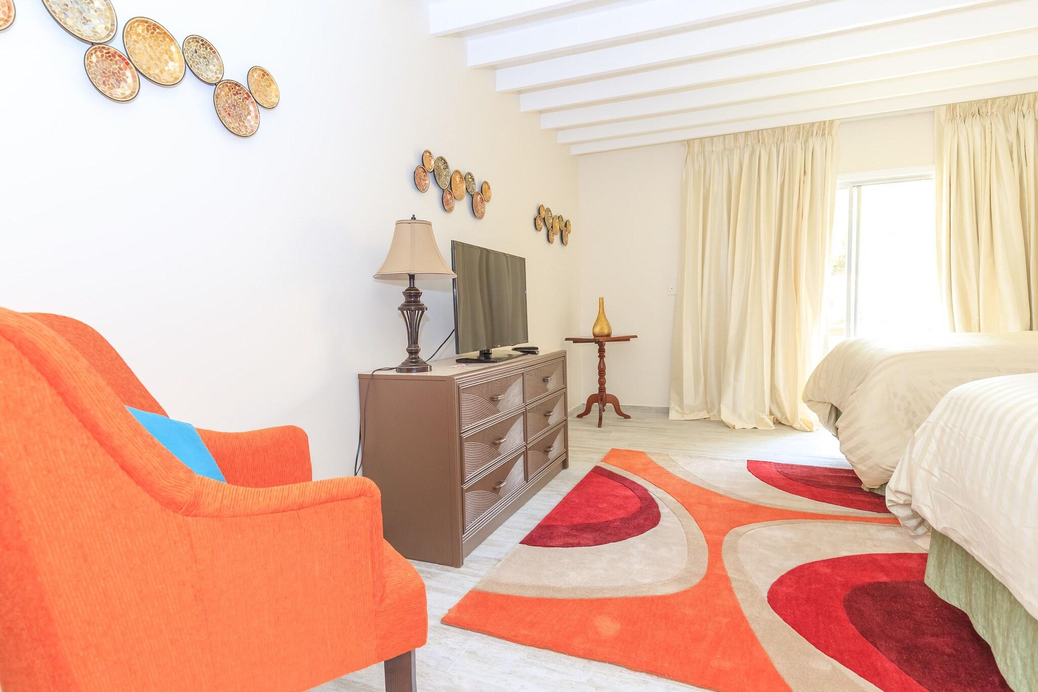 Double Pool View Two Double Beds