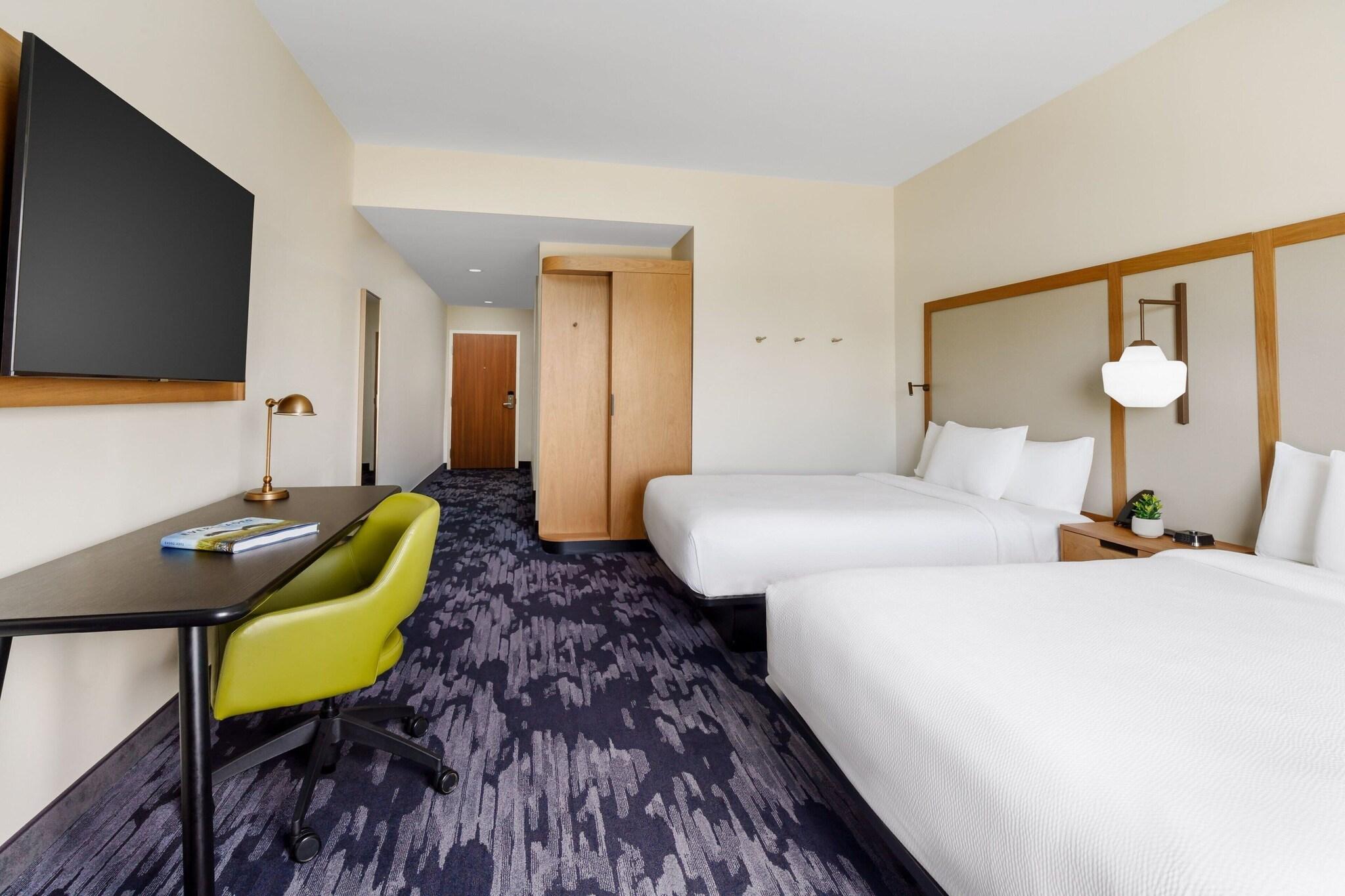 Double Two Queen Beds