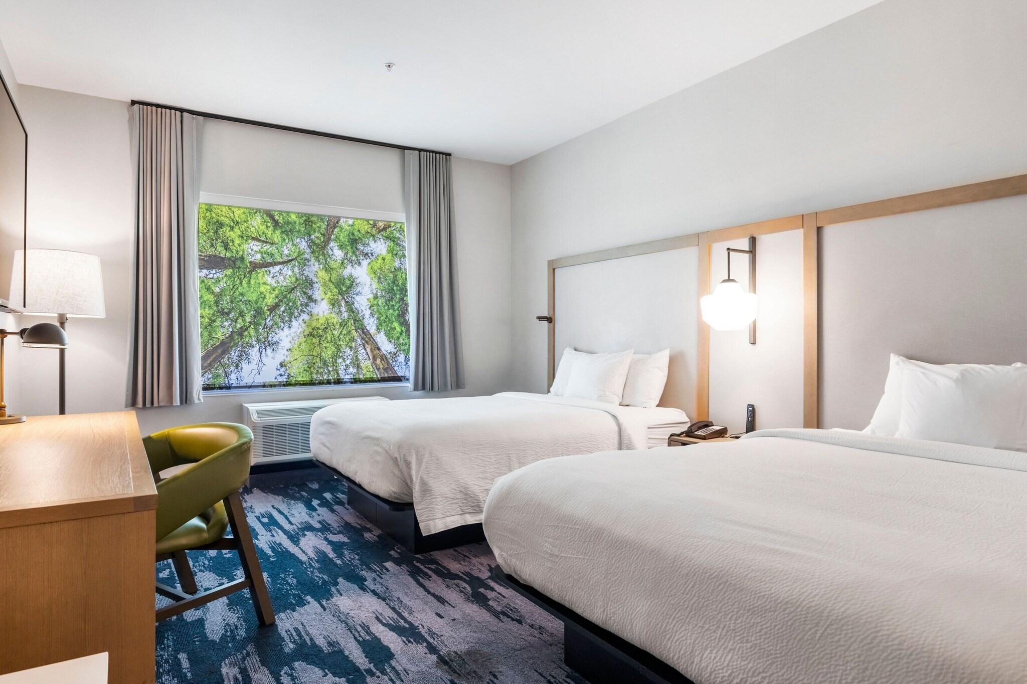 Double Two Queen Beds