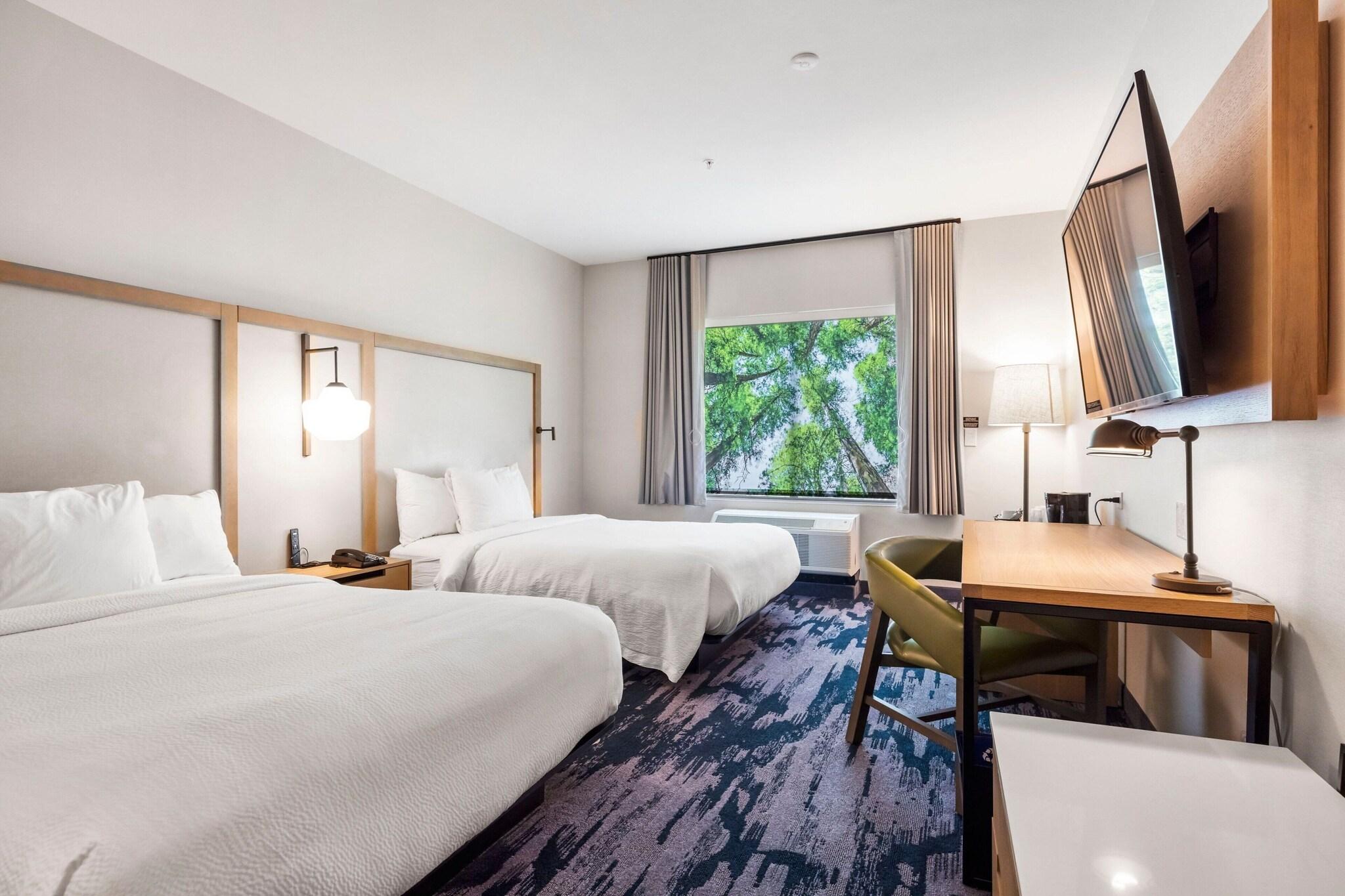 Double Two Queen Beds