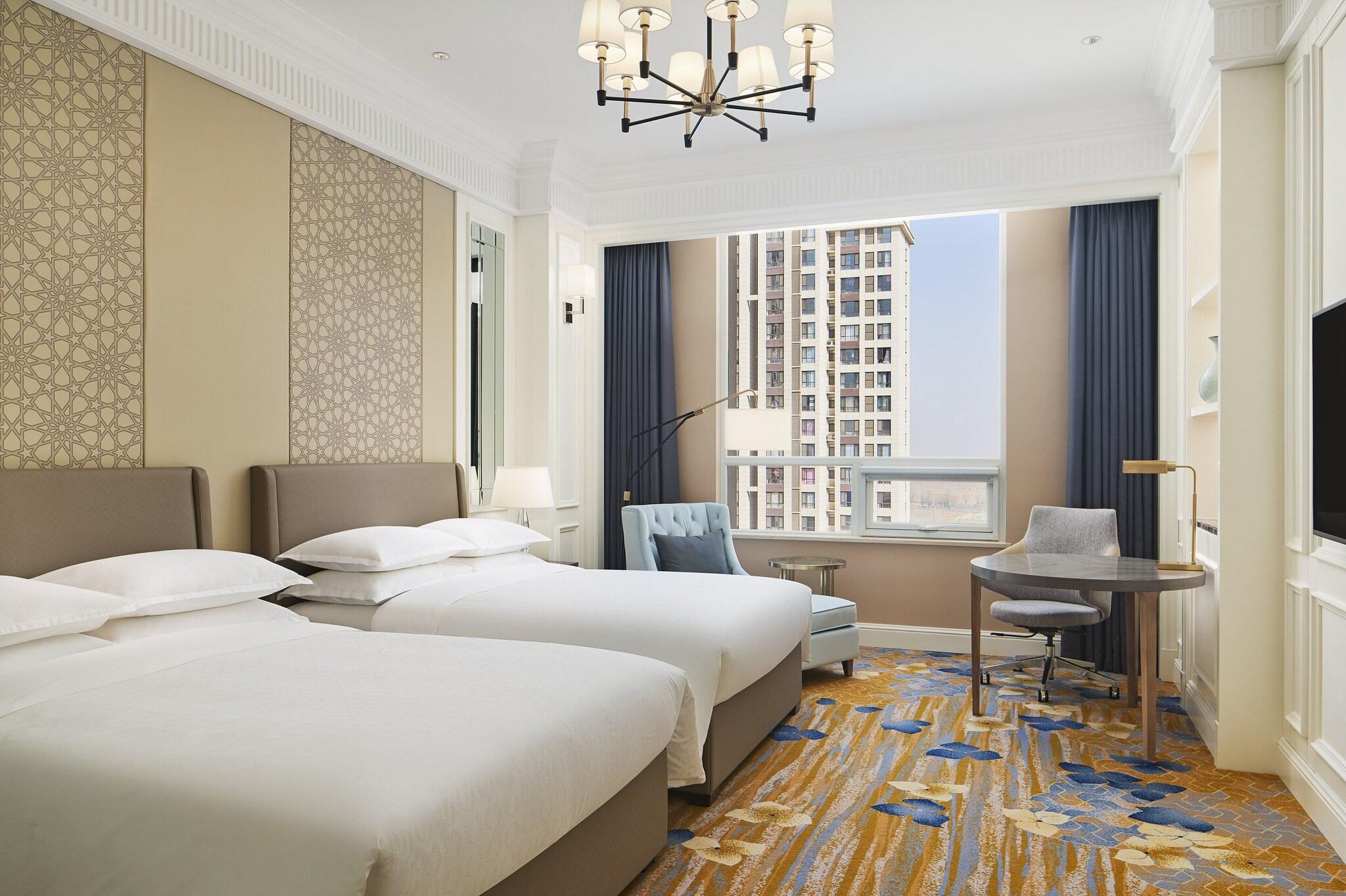 Quadruple City View Two Double Beds