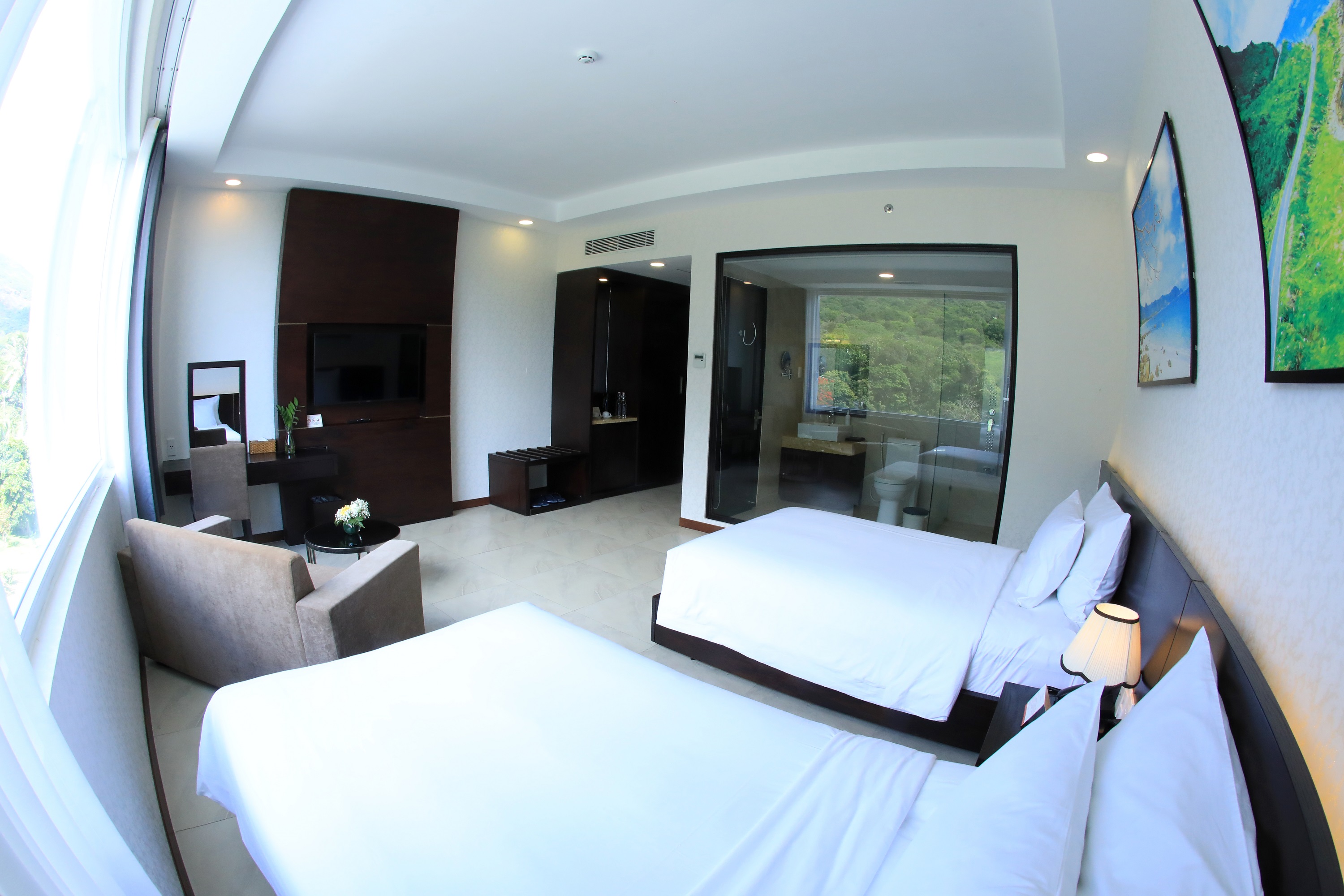 Twin Deluxe Mountain View