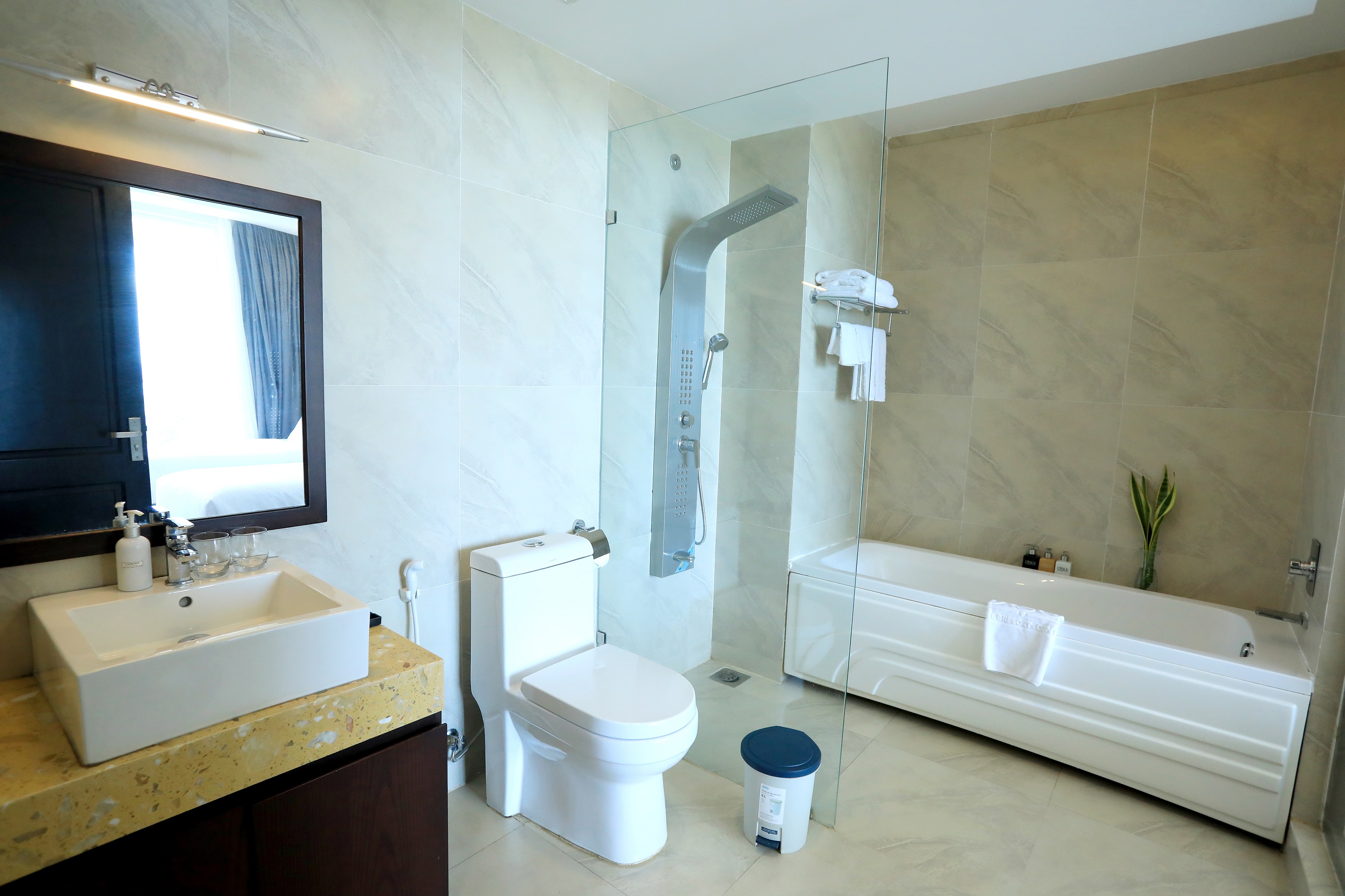 Twin Ocean View with Balcony