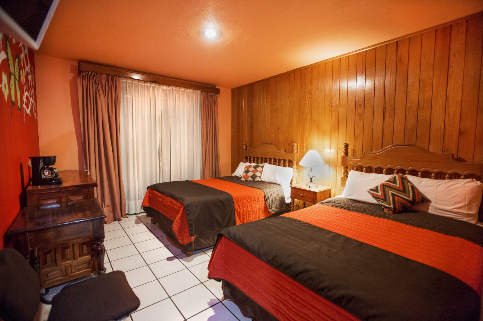 Quadruple Two Double Beds