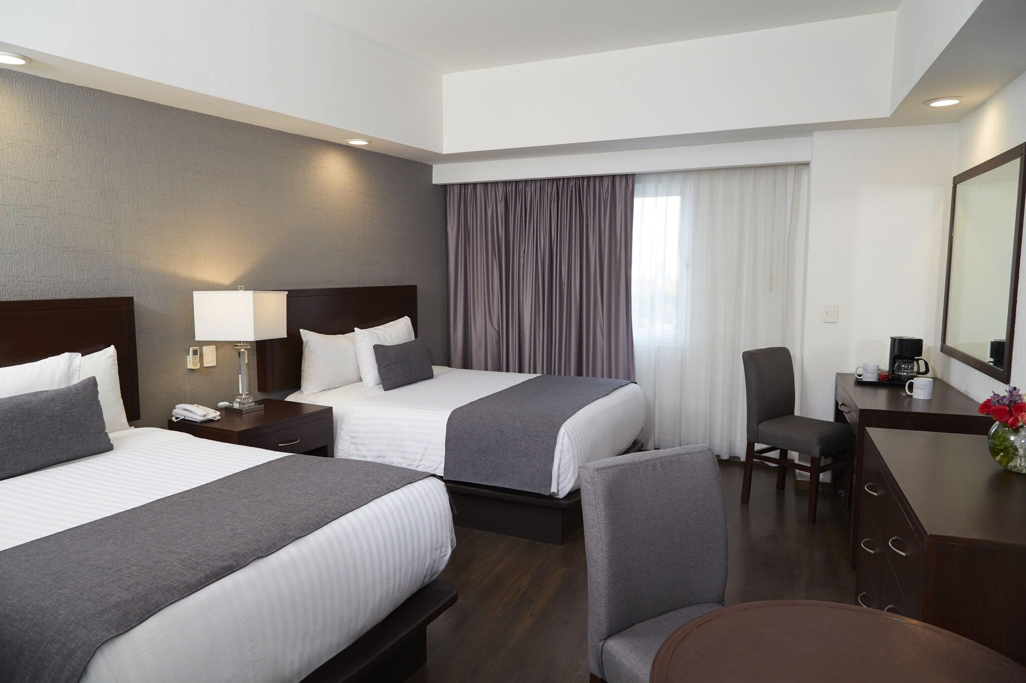 Double Two Double Beds