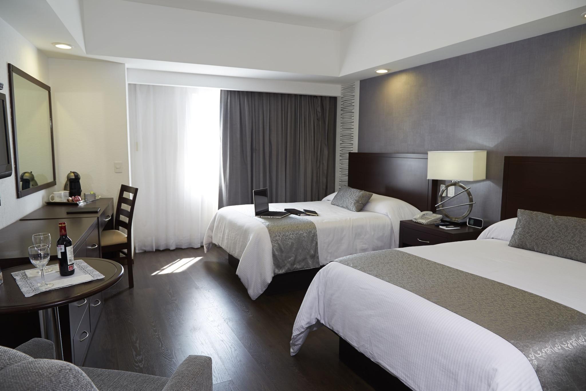 Double Two Double Beds