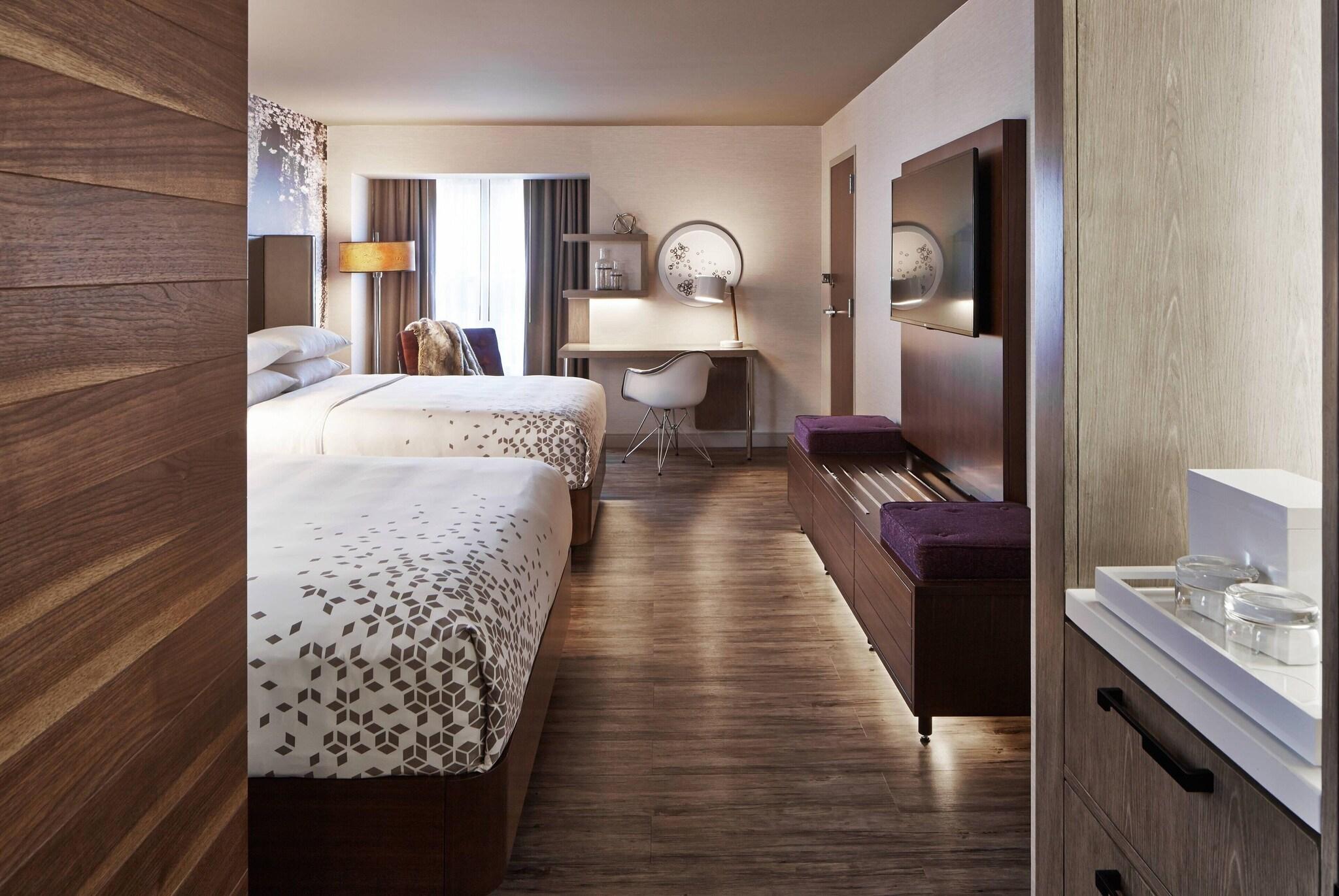 Double Two Queen Beds