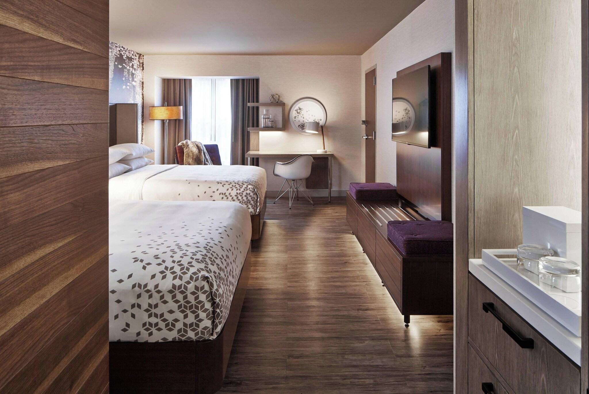 Double Two Queen Beds